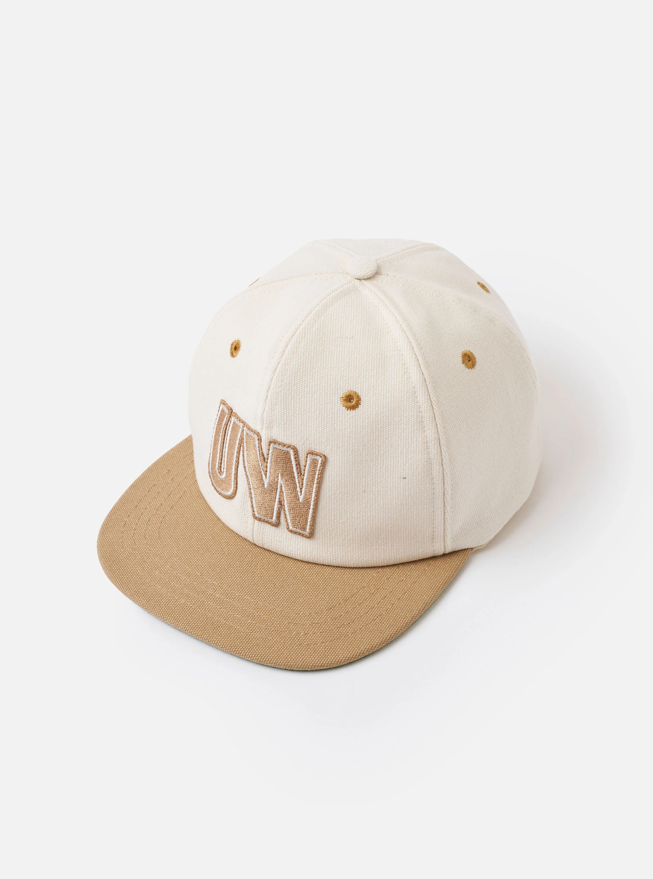Ecru/Sand Canvas Baseball Hat - Image 3