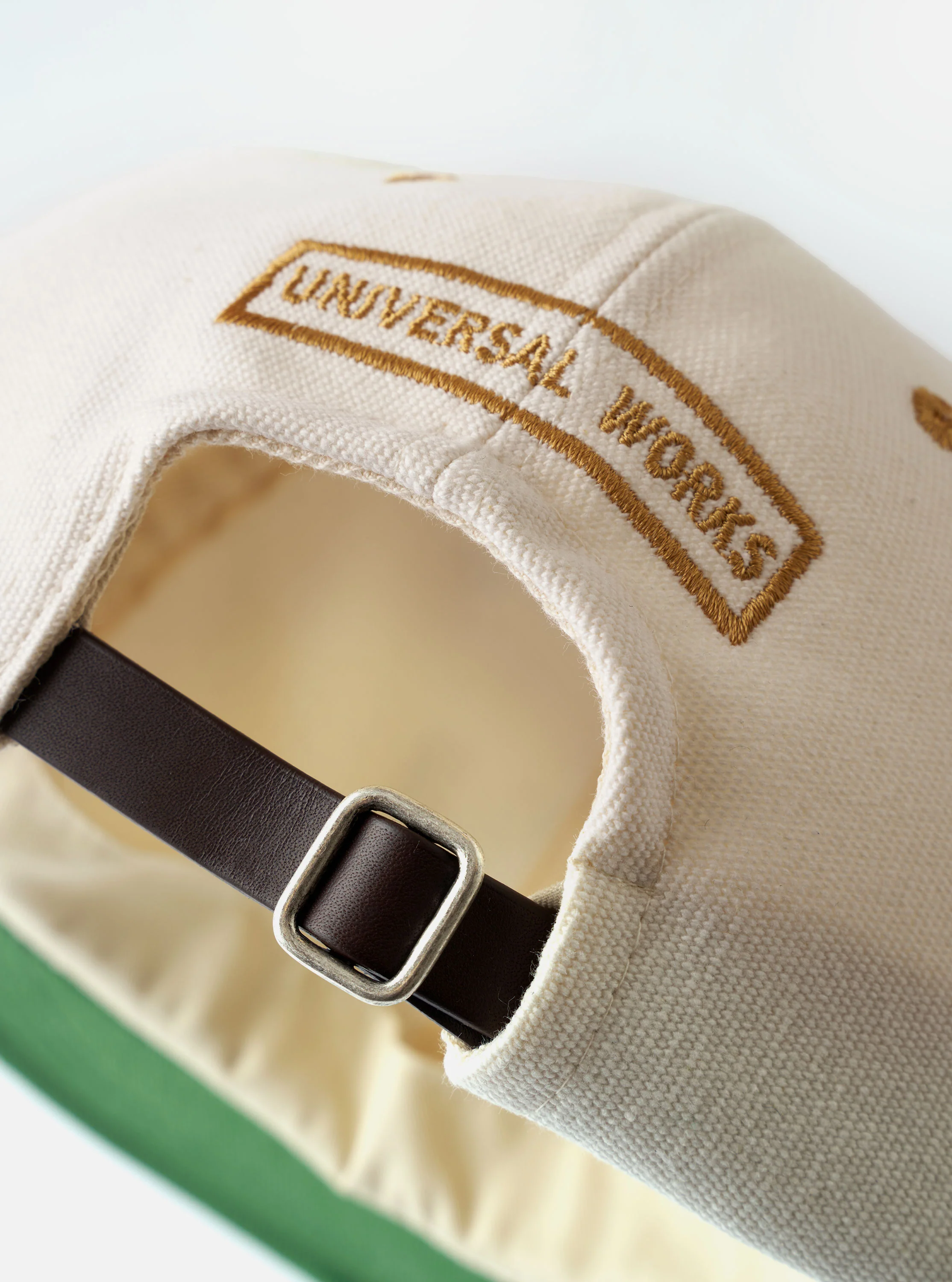 Ecru/Sand Canvas Baseball Hat - Image 5