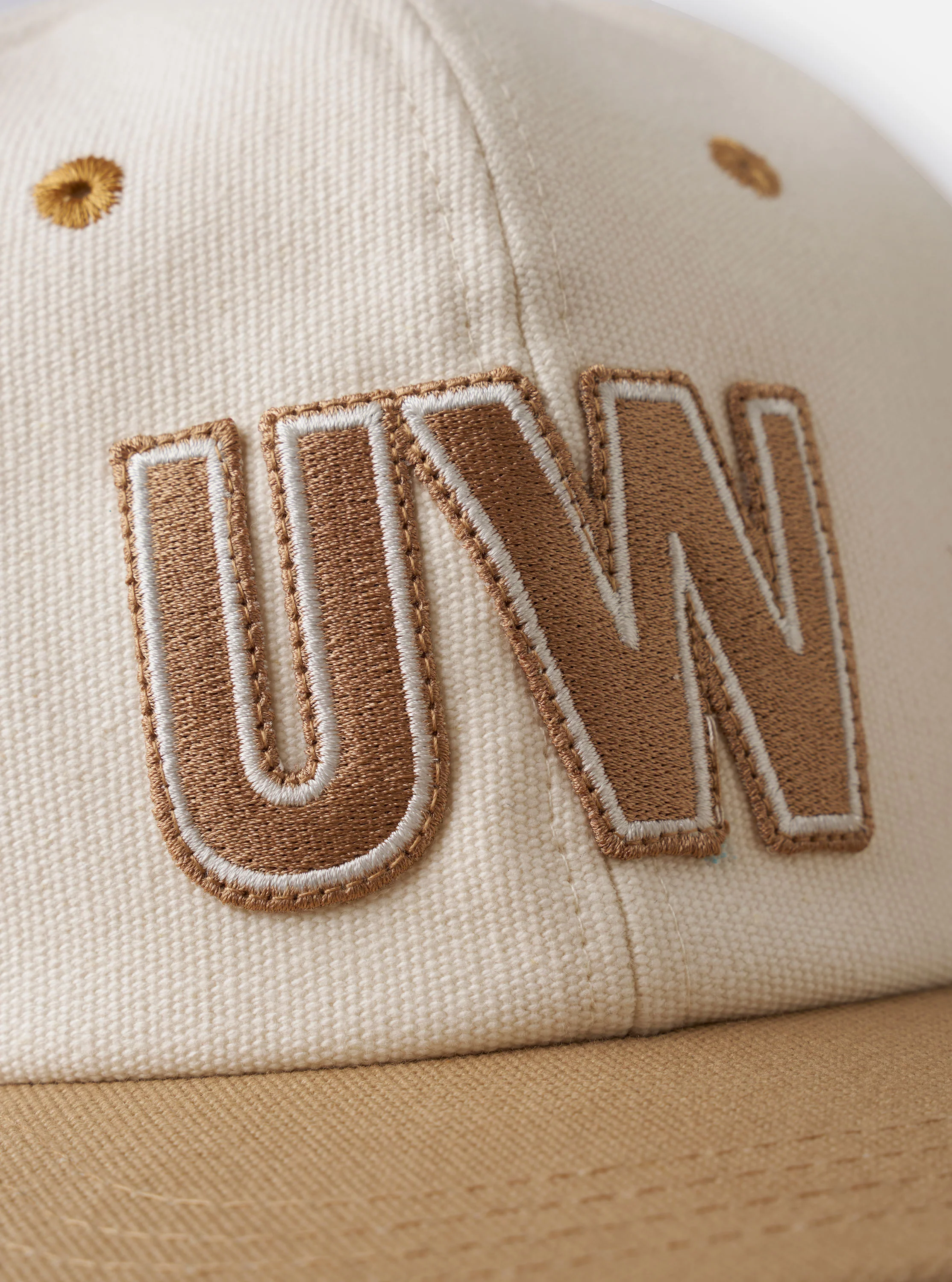 Ecru/Sand Canvas Baseball Hat - Image 6