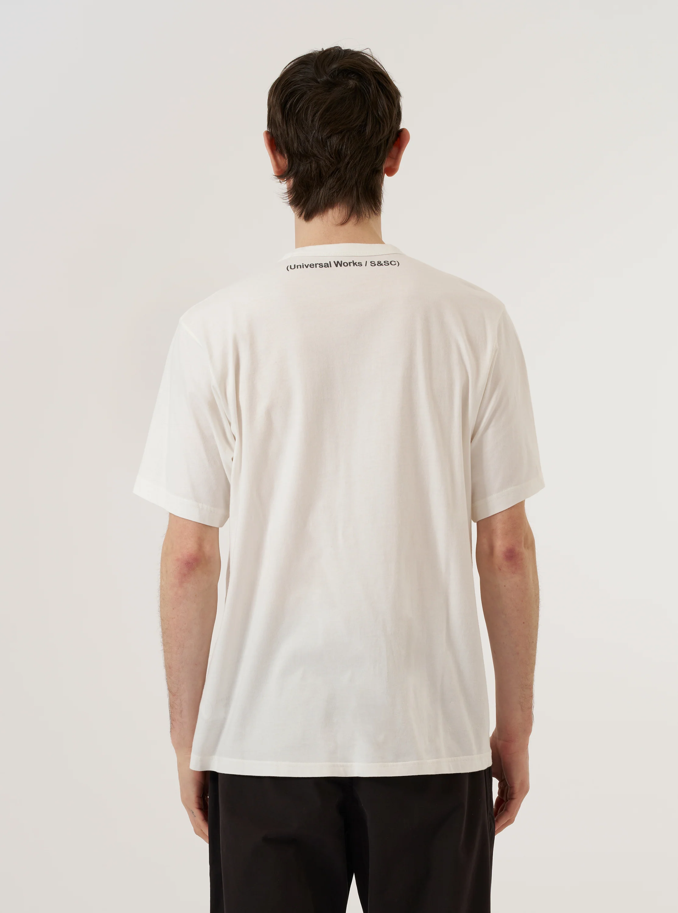 Ecru Single Jersey 34 Printed Core Tee - Image 3