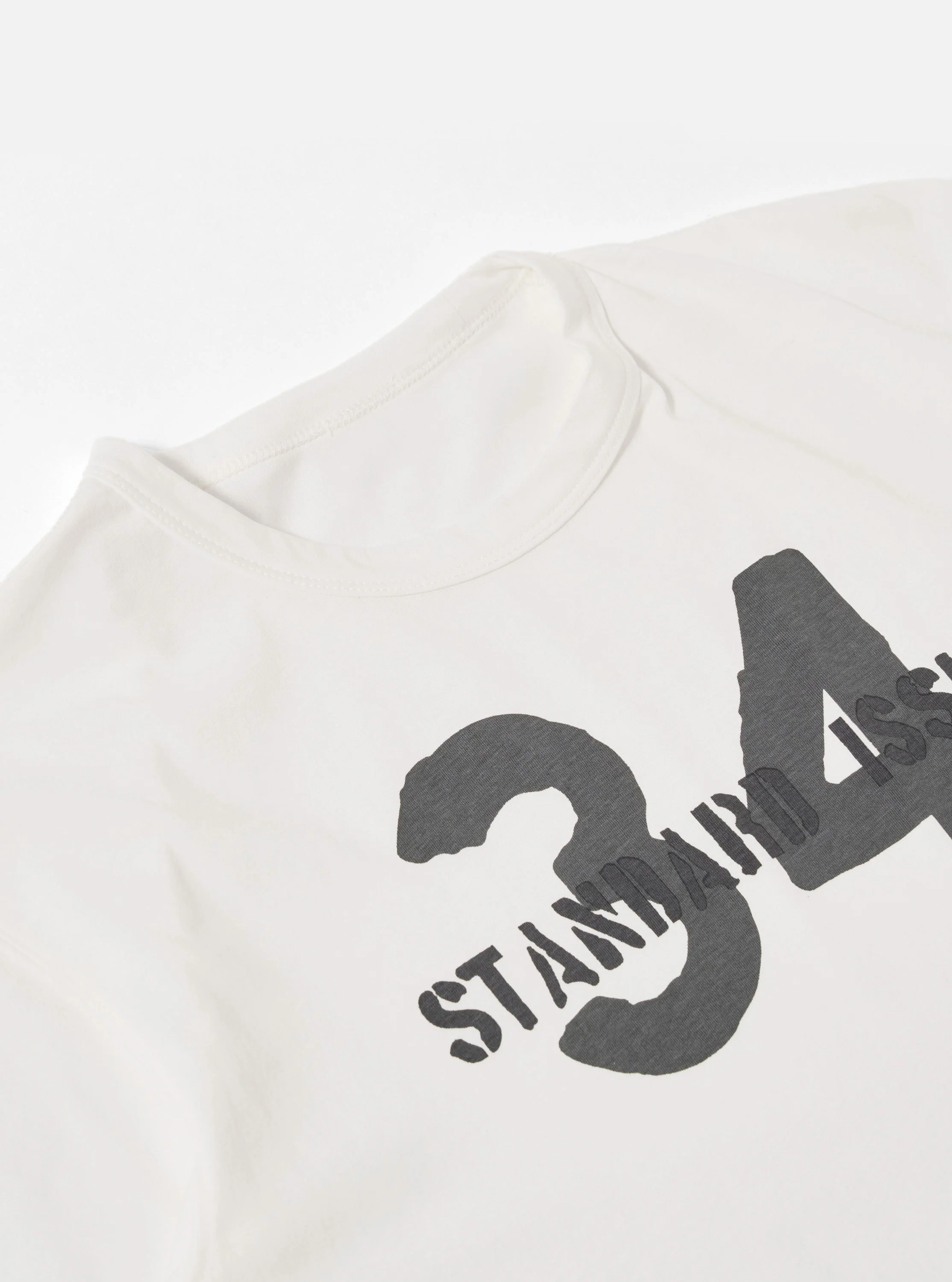 Ecru Single Jersey 34 Printed Core Tee - Image 6