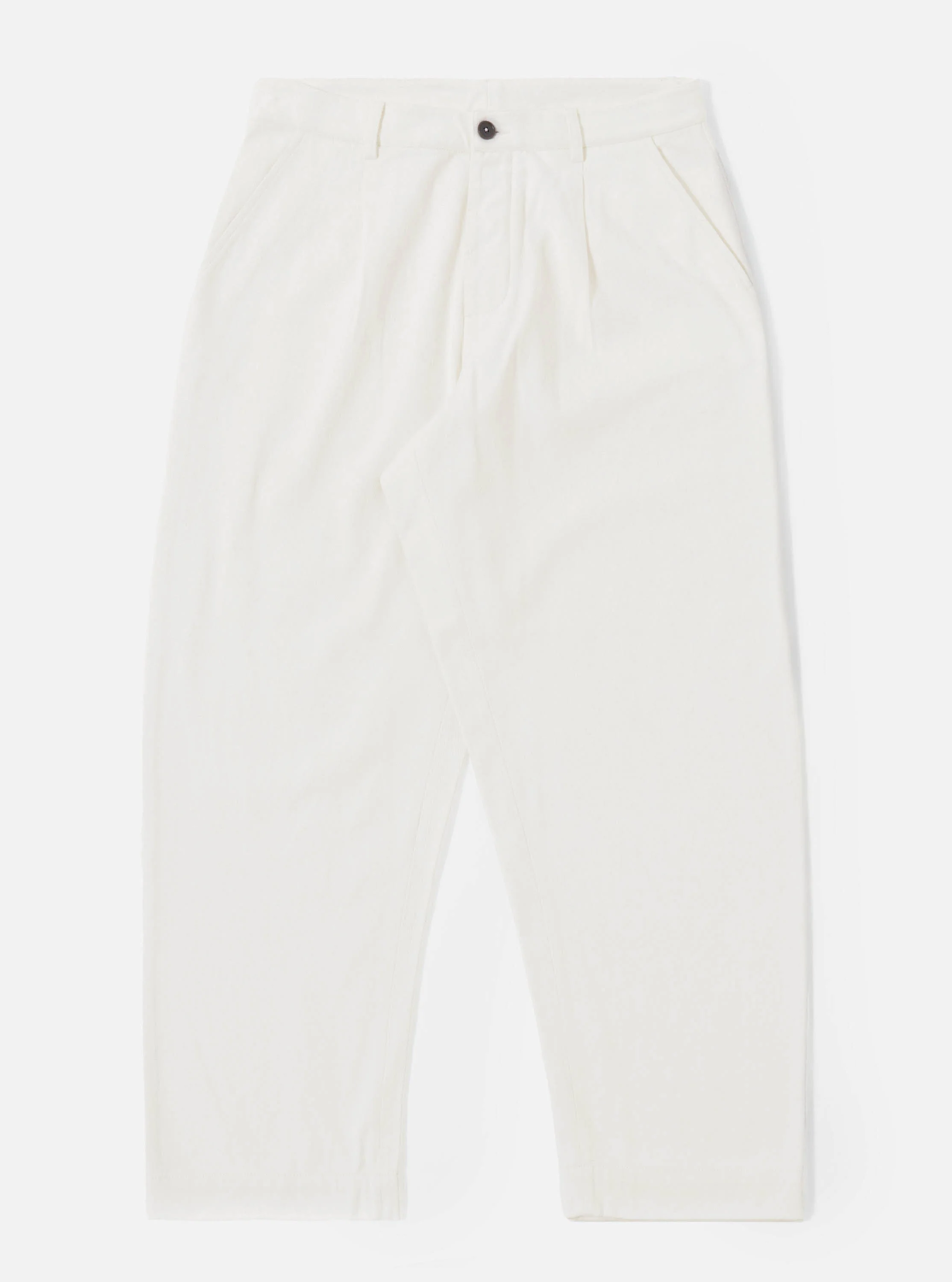 Ecru Slub Drill Duke Pant