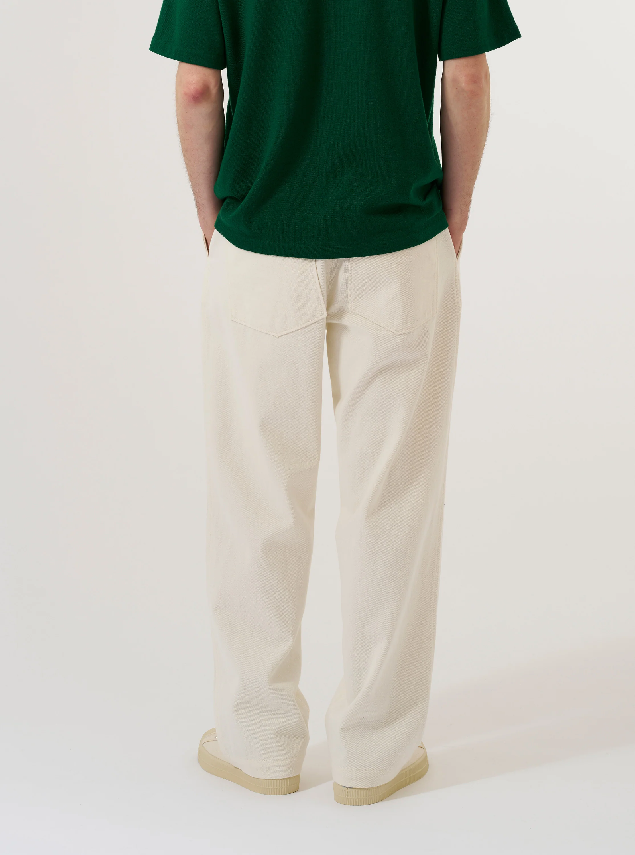 Ecru Slub Drill Duke Pant - Image 3