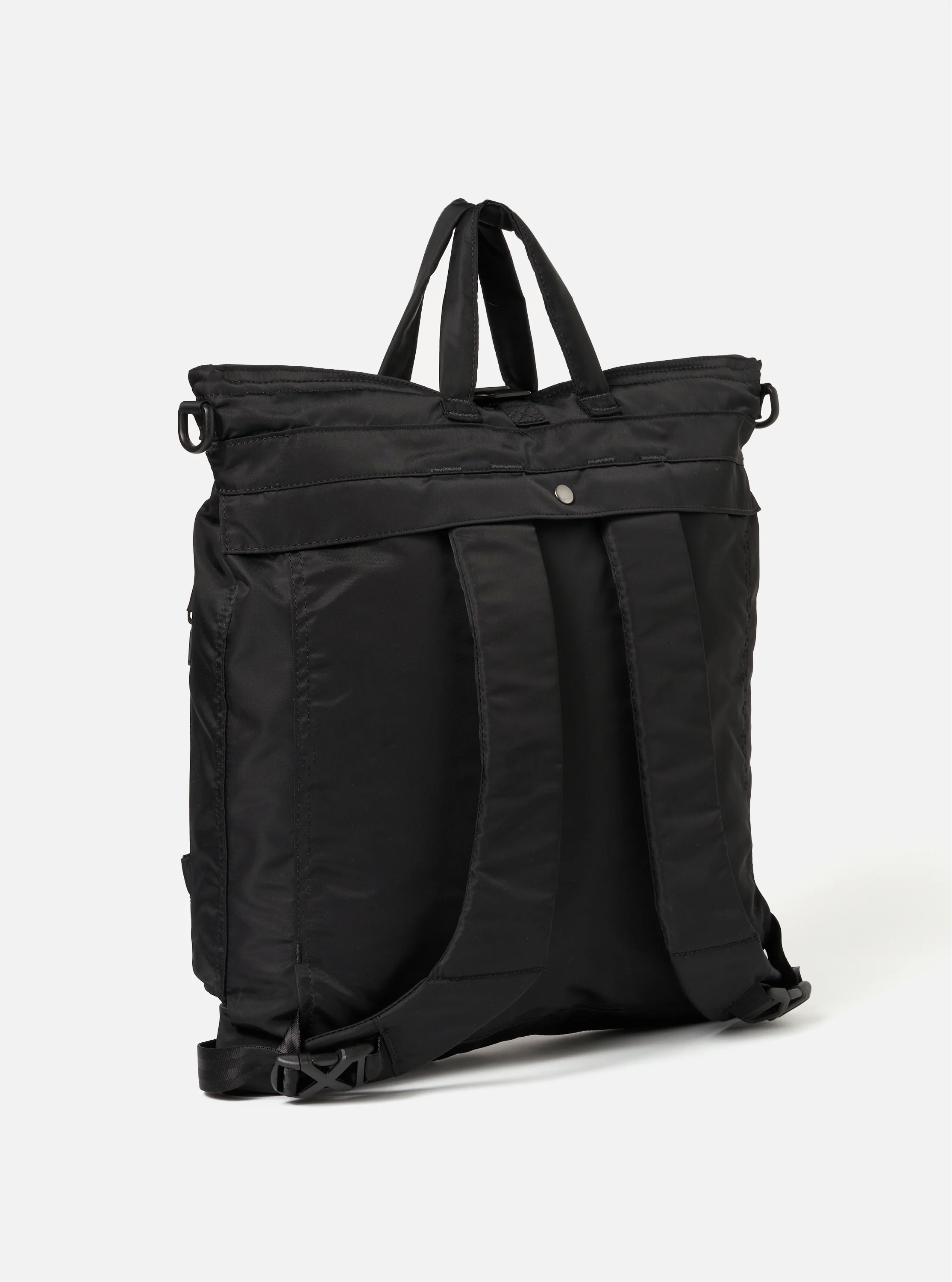 F/CE.® Black Recycled Twill 3-Way Helmet Bag - Image 5