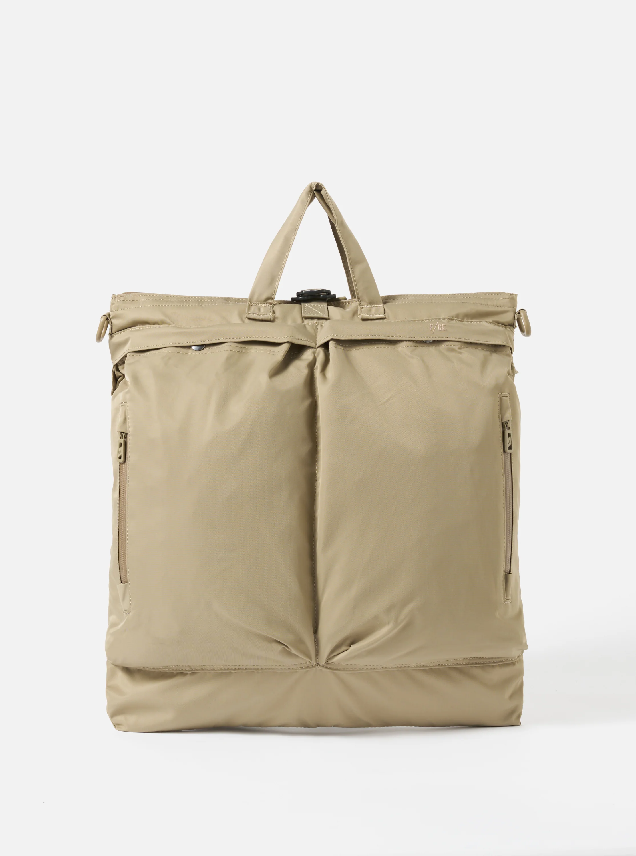 F/CE.® Sage Green Recycled Twill 3-Way Helmet Bag