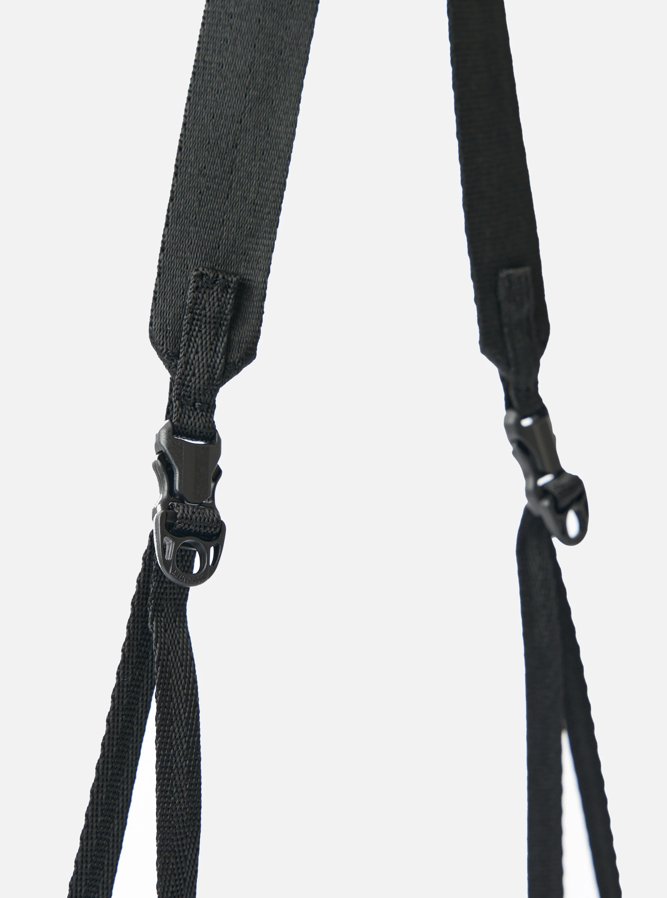 F/CE.® Black Nylon Textured Twill Drawstring Sacoche - Image 6