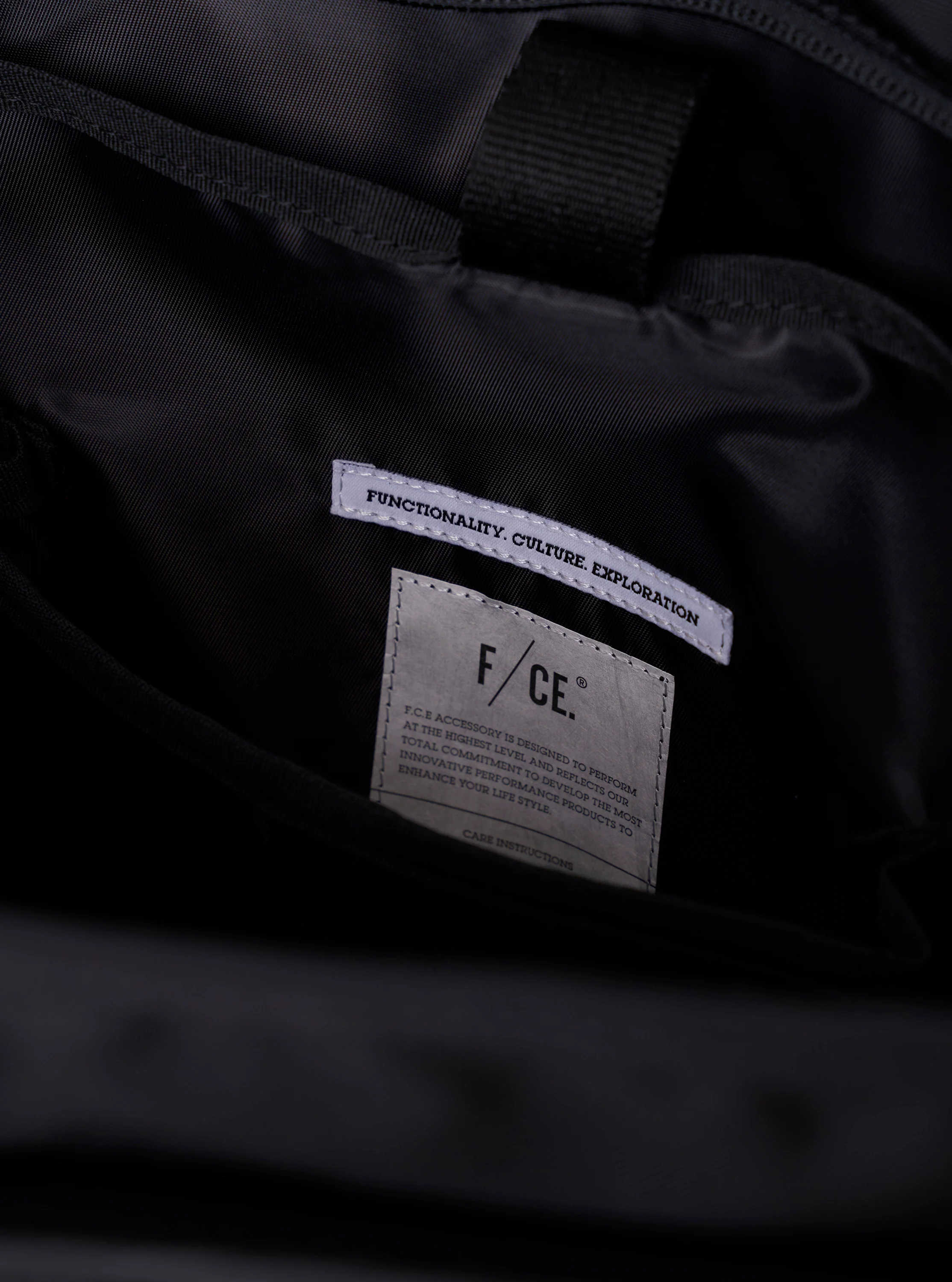 F/CE.® Black Recycled Nylon 420 re/cor Courier Shoulder Bag - Image 10