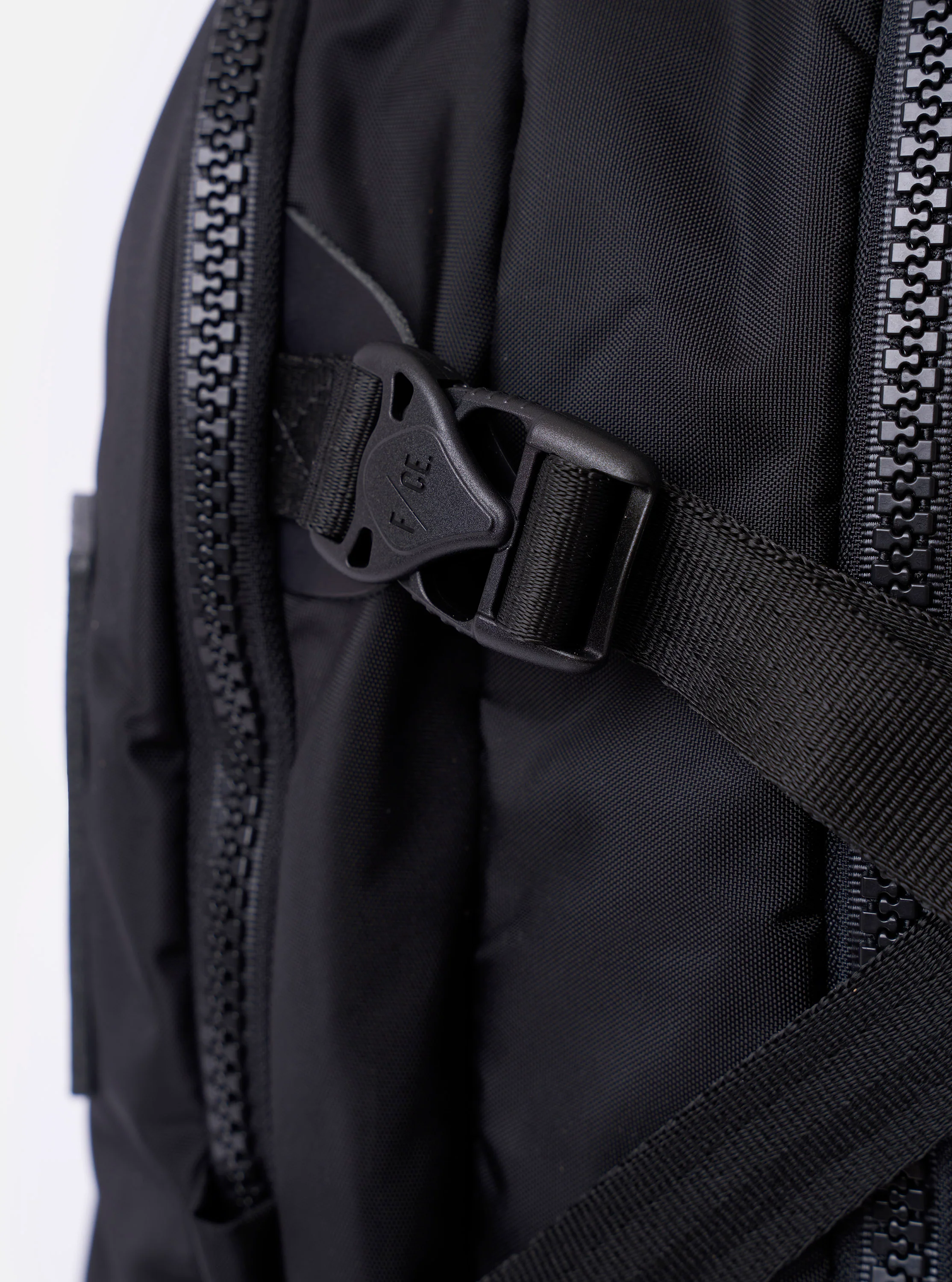 F/CE.® Black Recycled Nylon 420 re/cor Travel Backpack - Image 3