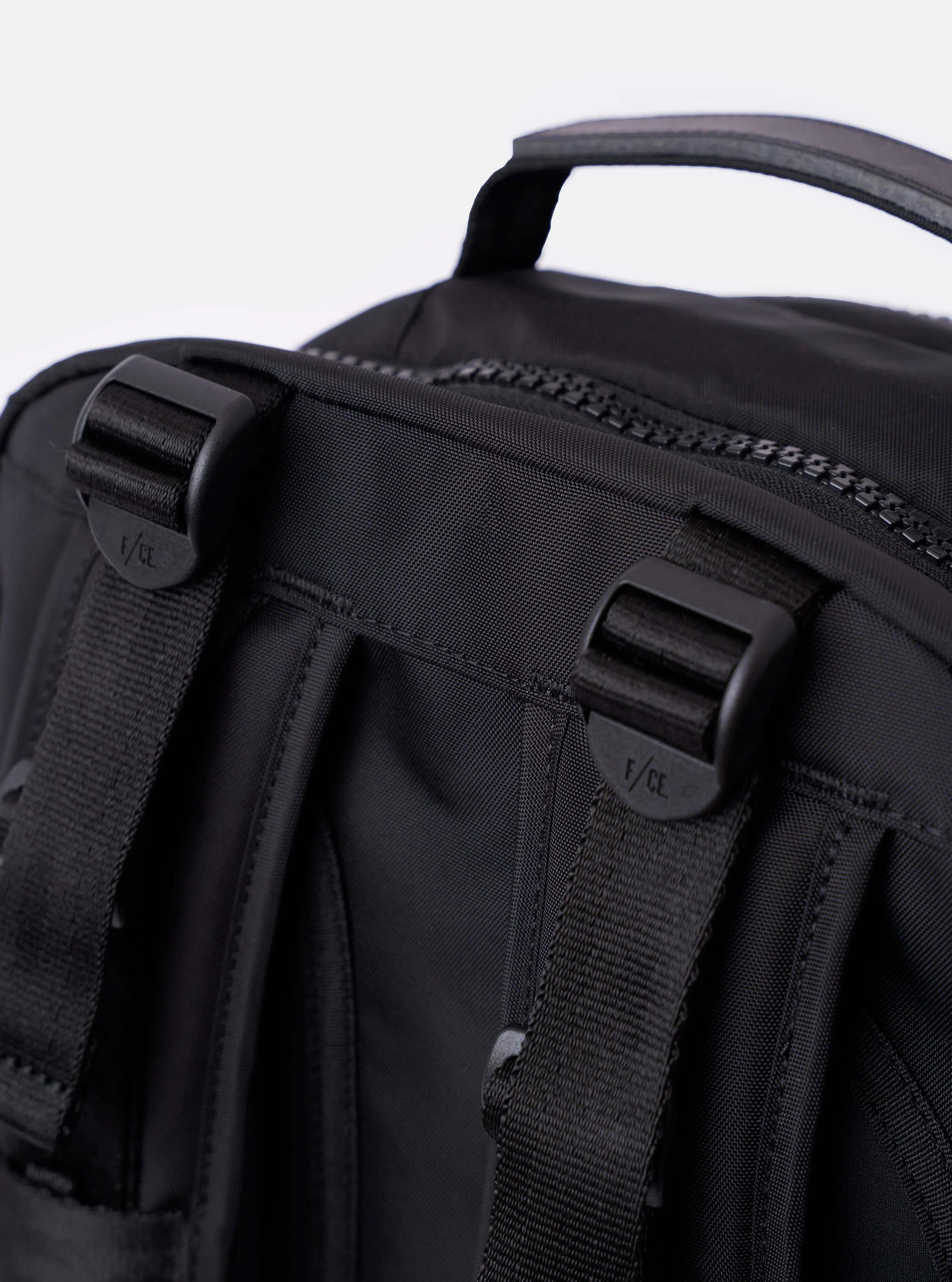 F/CE.® Black Recycled Nylon 420 re/cor Travel Backpack - Image 4