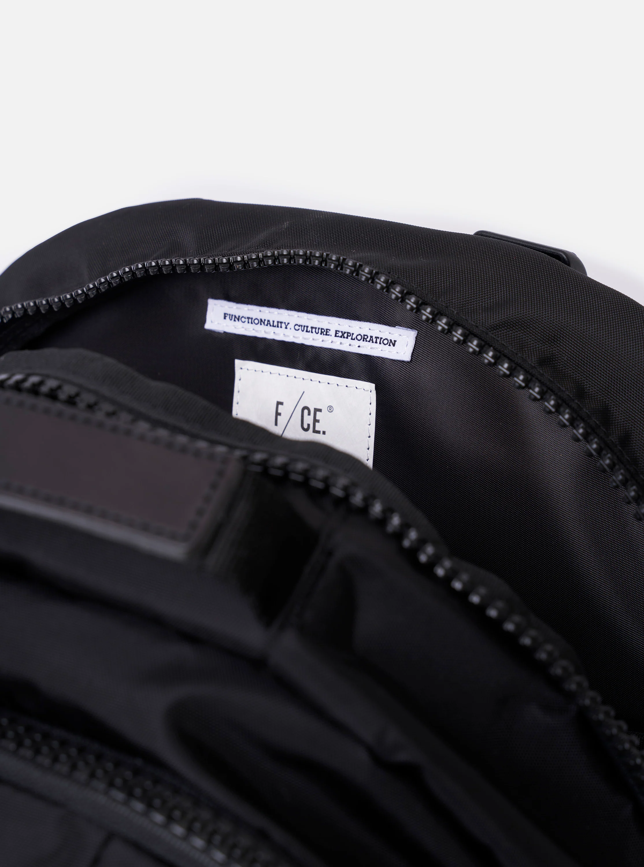 F/CE.® Black Recycled Nylon 420 re/cor Travel Backpack - Image 6