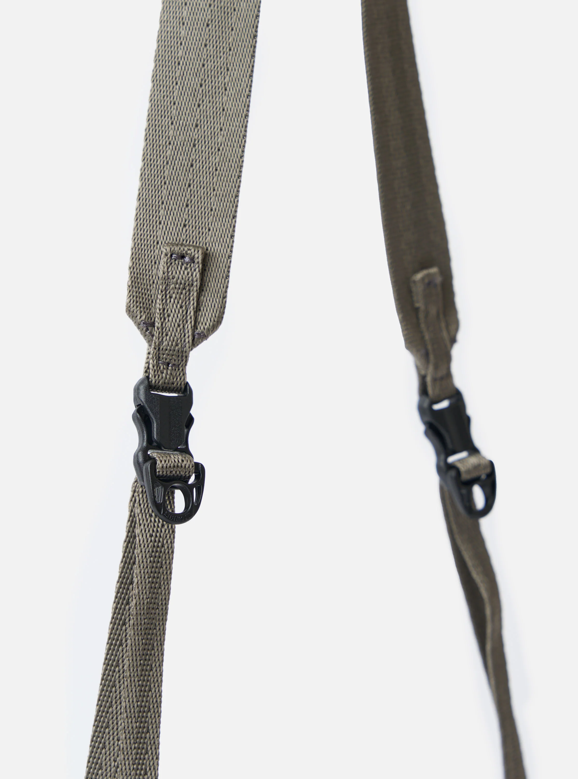 F/CE.® Charcoal Nylon Textured Twill Drawstring Sacoche - Image 6