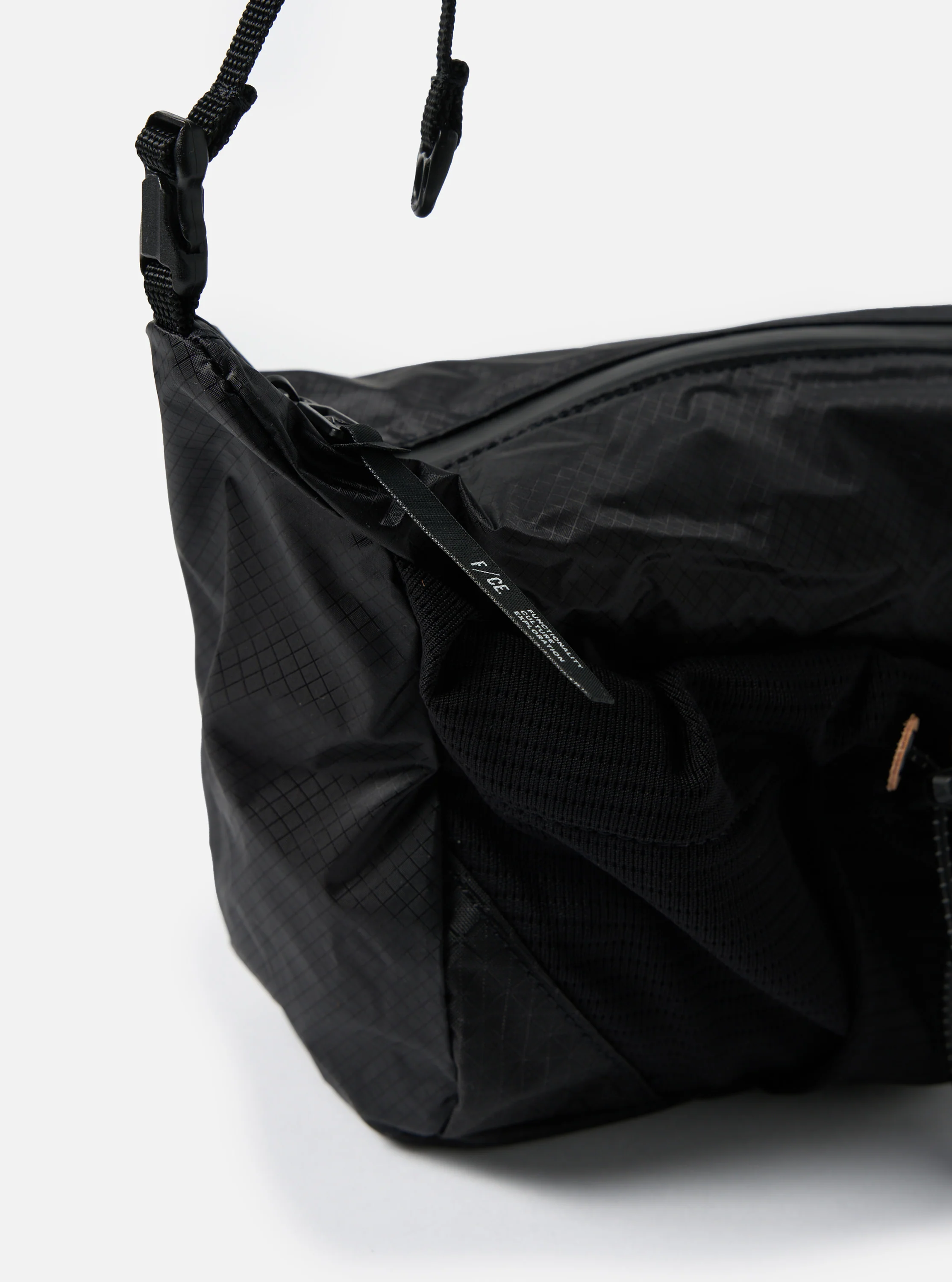 F/CE.® Black Nylon Cordura Sil Sacoche - Image 2