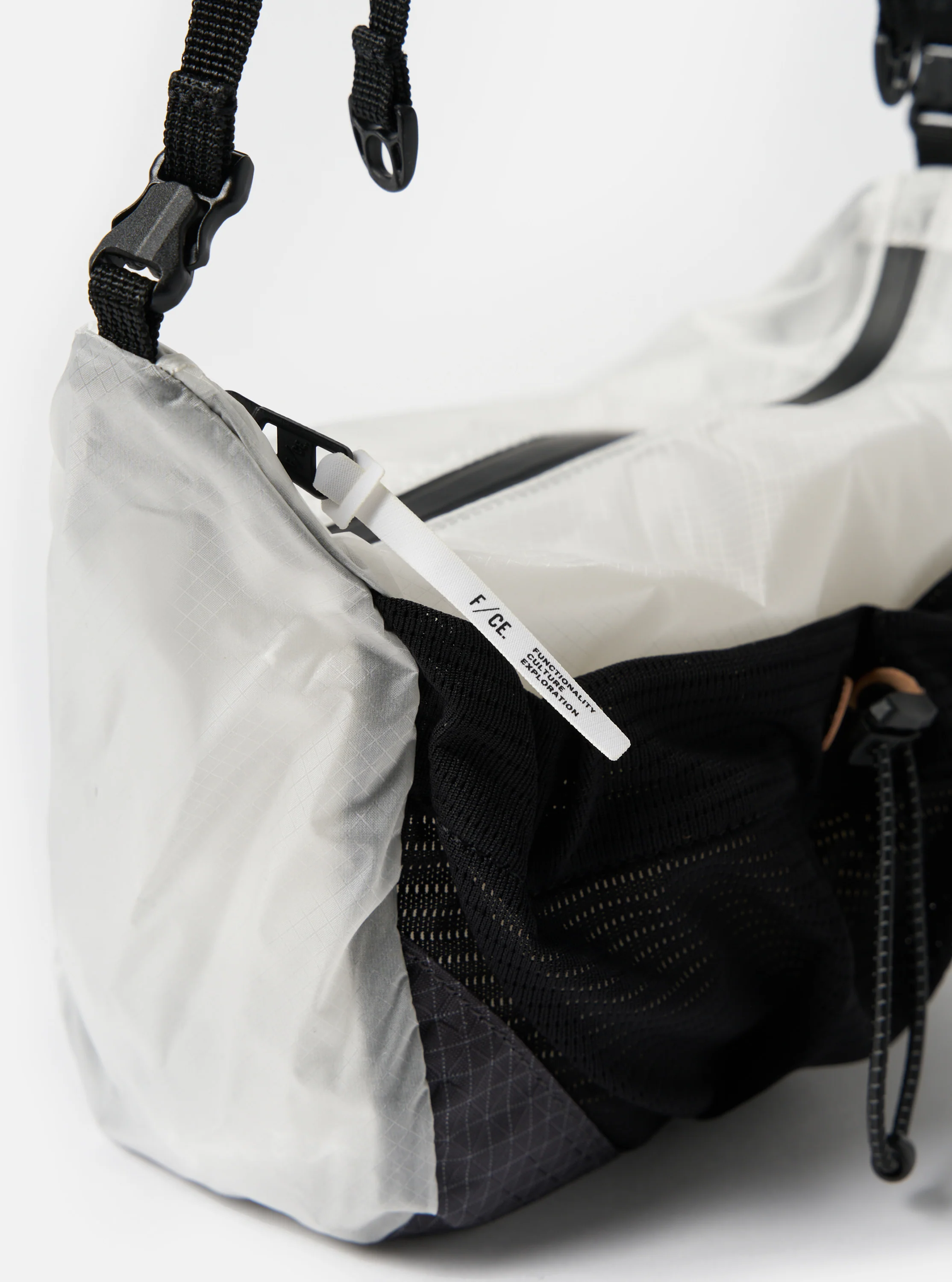 F/CE.® White Nylon Cordura Sil Sacoche - Image 4