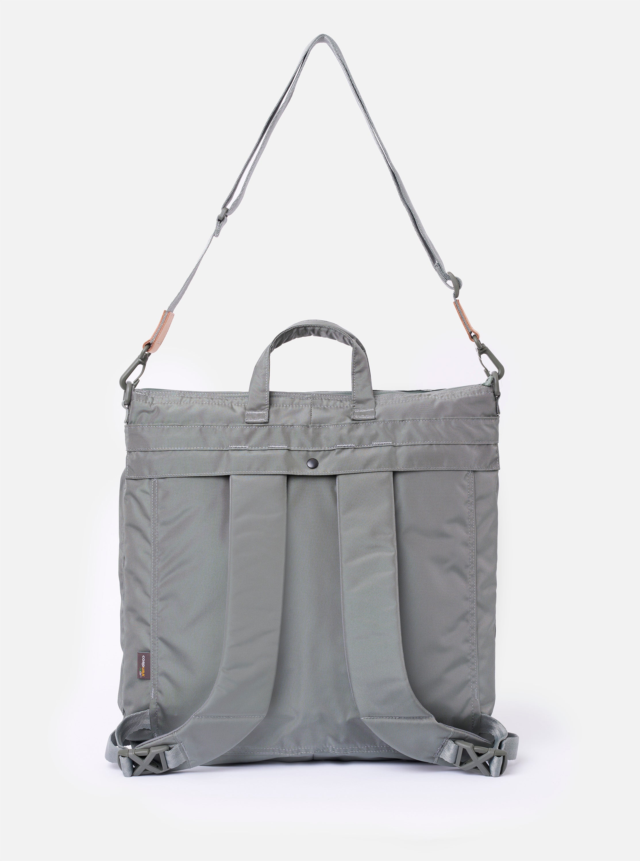F/CE.® Foliage Green Recycled Nylon 420 re/cor 3-Way Helmet Bag - Image 3