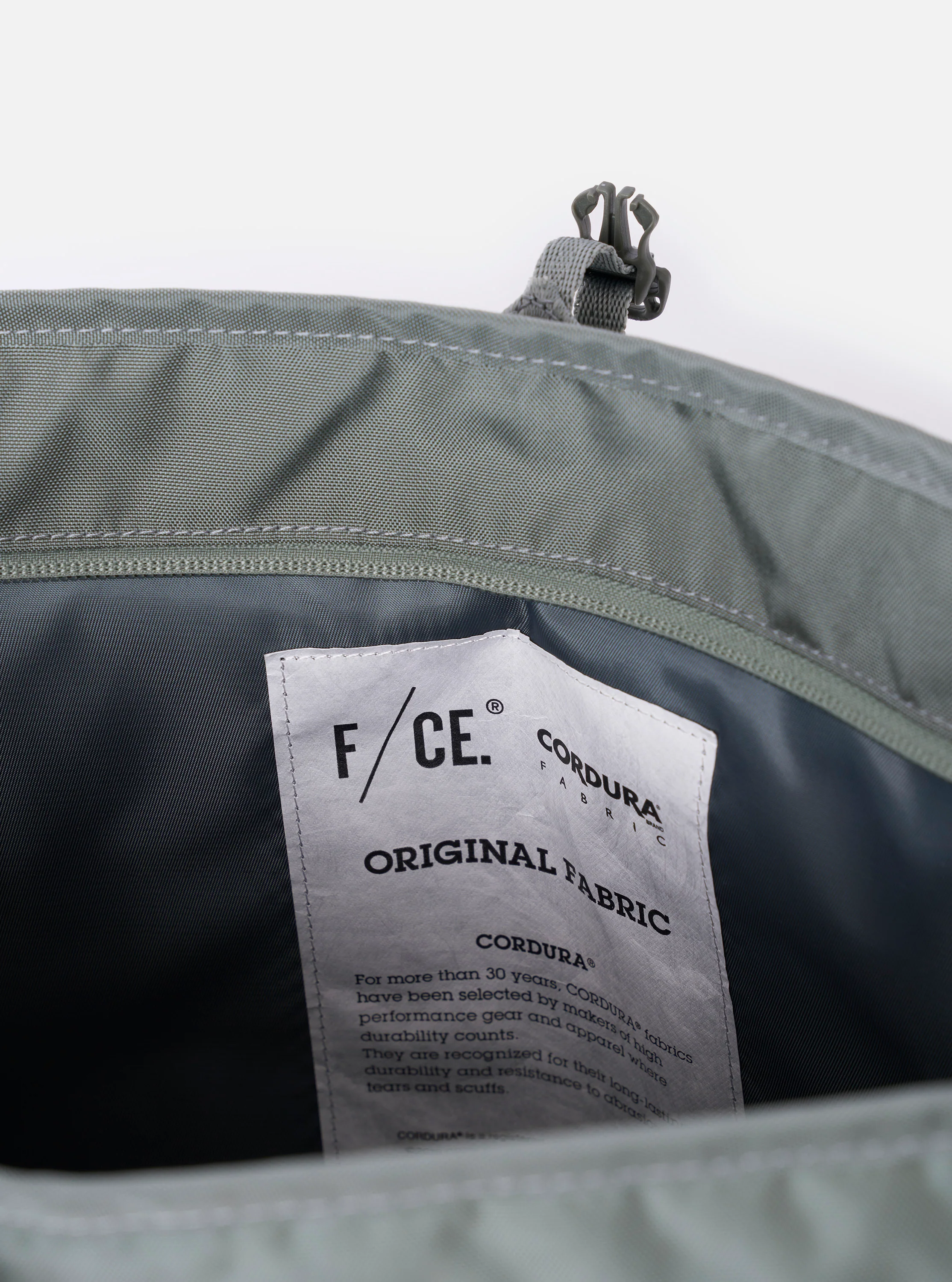 F/CE.® Foliage Green Recycled Nylon 420 re/cor Courier Shoulder Bag - Image 10