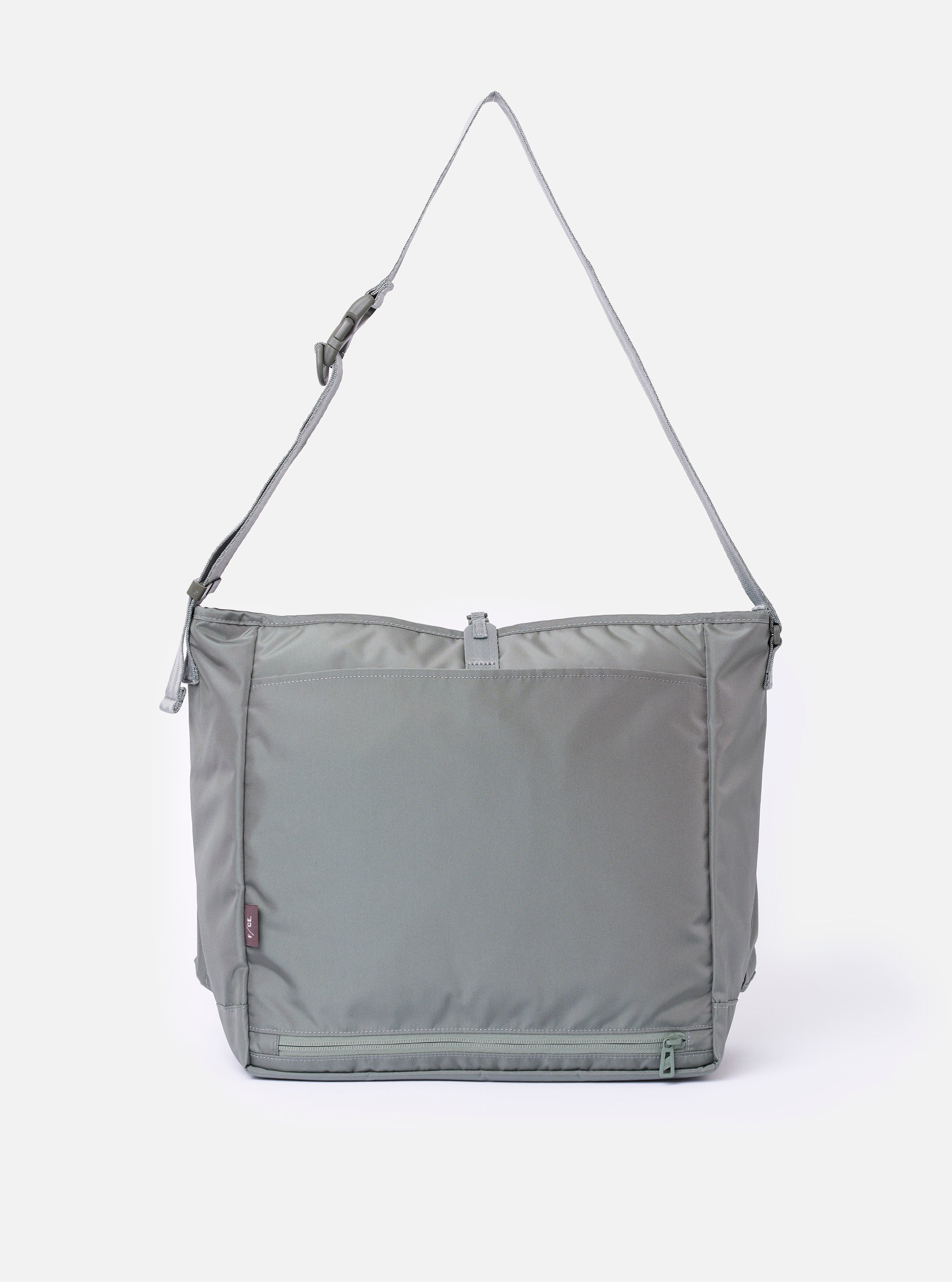 F/CE.® Foliage Green Recycled Nylon 420 re/cor Courier Shoulder Bag - Image 2