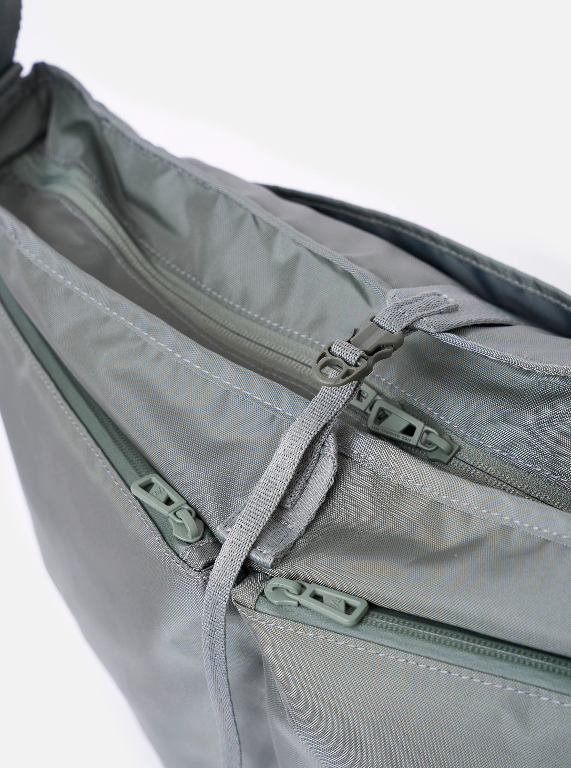 F/CE.® Foliage Green Recycled Nylon 420 re/cor Courier Shoulder Bag - Image 6
