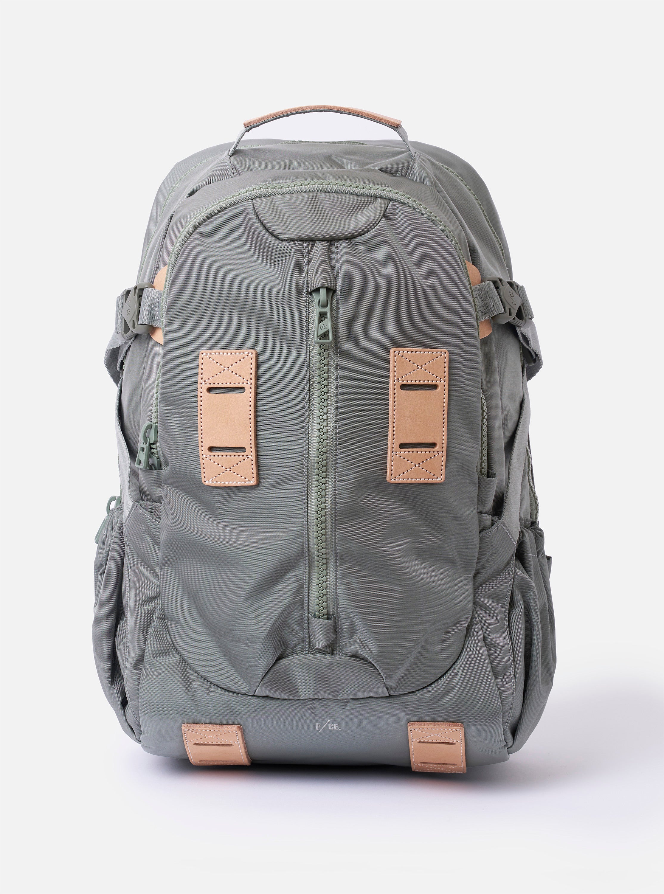 F/CE.® Foliage Green Recycled Nylon 420 re/cor Travel Backpack