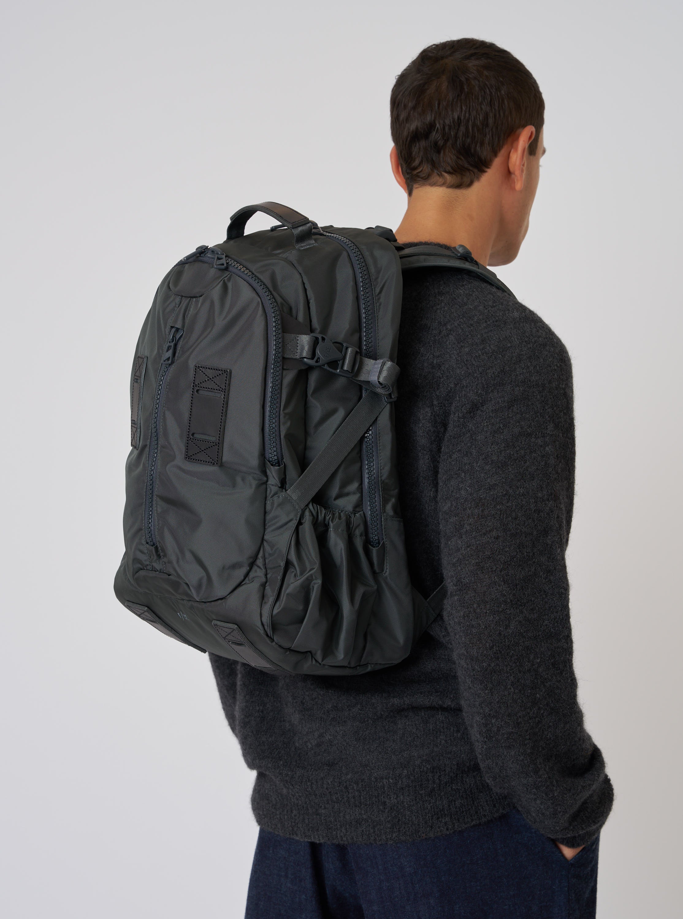 F/CE.® Grey Recycled Nylon 420 re/cor Travel Backpack - Image 2
