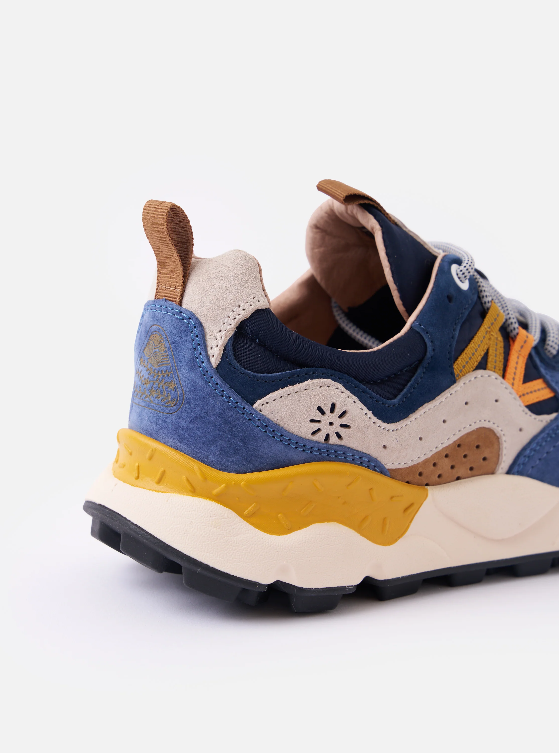 Flower Mountain Navy/Light Navy Suede/Nylon Yamano 3 Man - Image 3