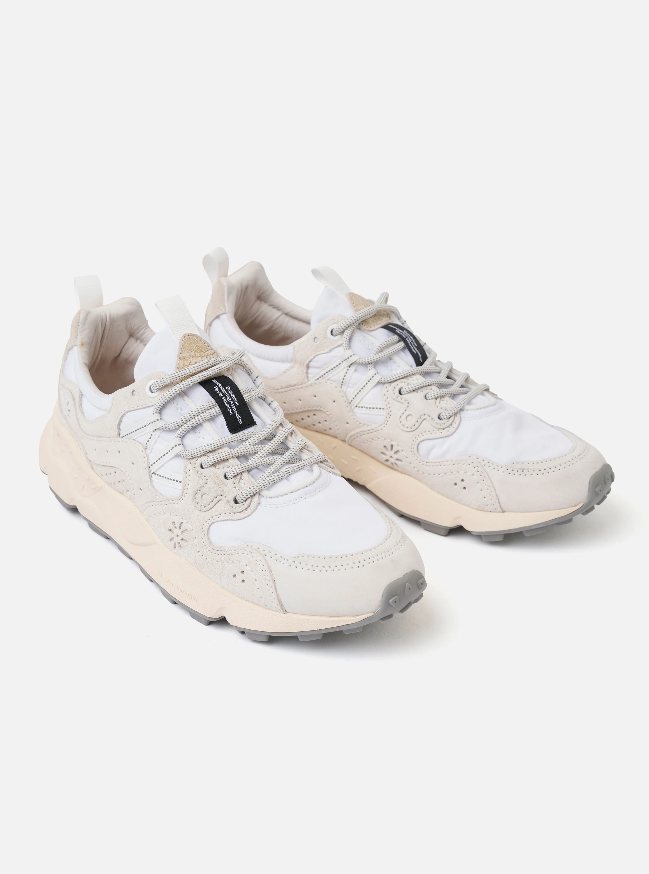 Flower Mountain White/Off White Suede/Nylon Yamano 3 Uni - Image 3