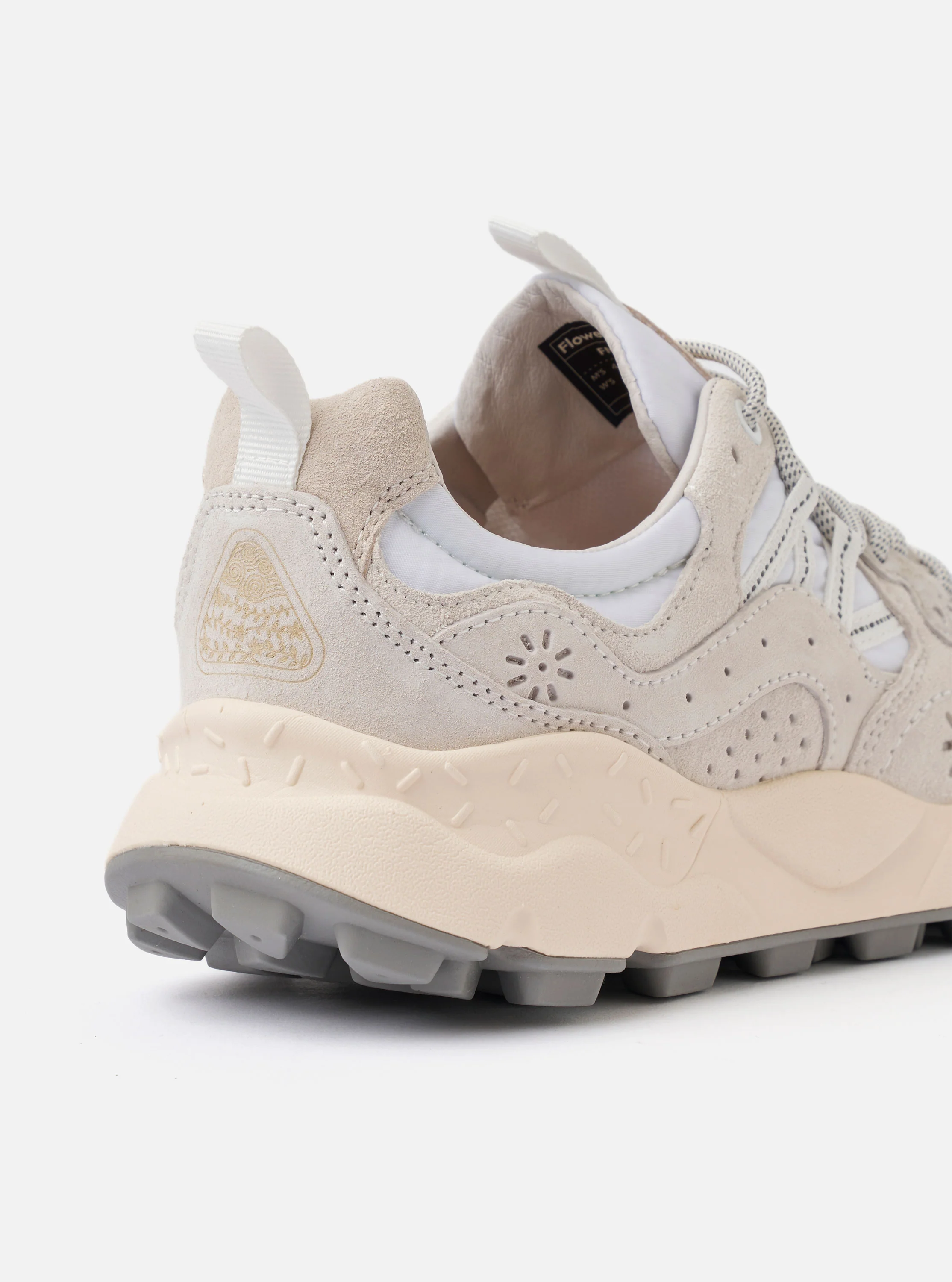 Flower Mountain White/Off White Suede/Nylon Yamano 3 Uni - Image 4
