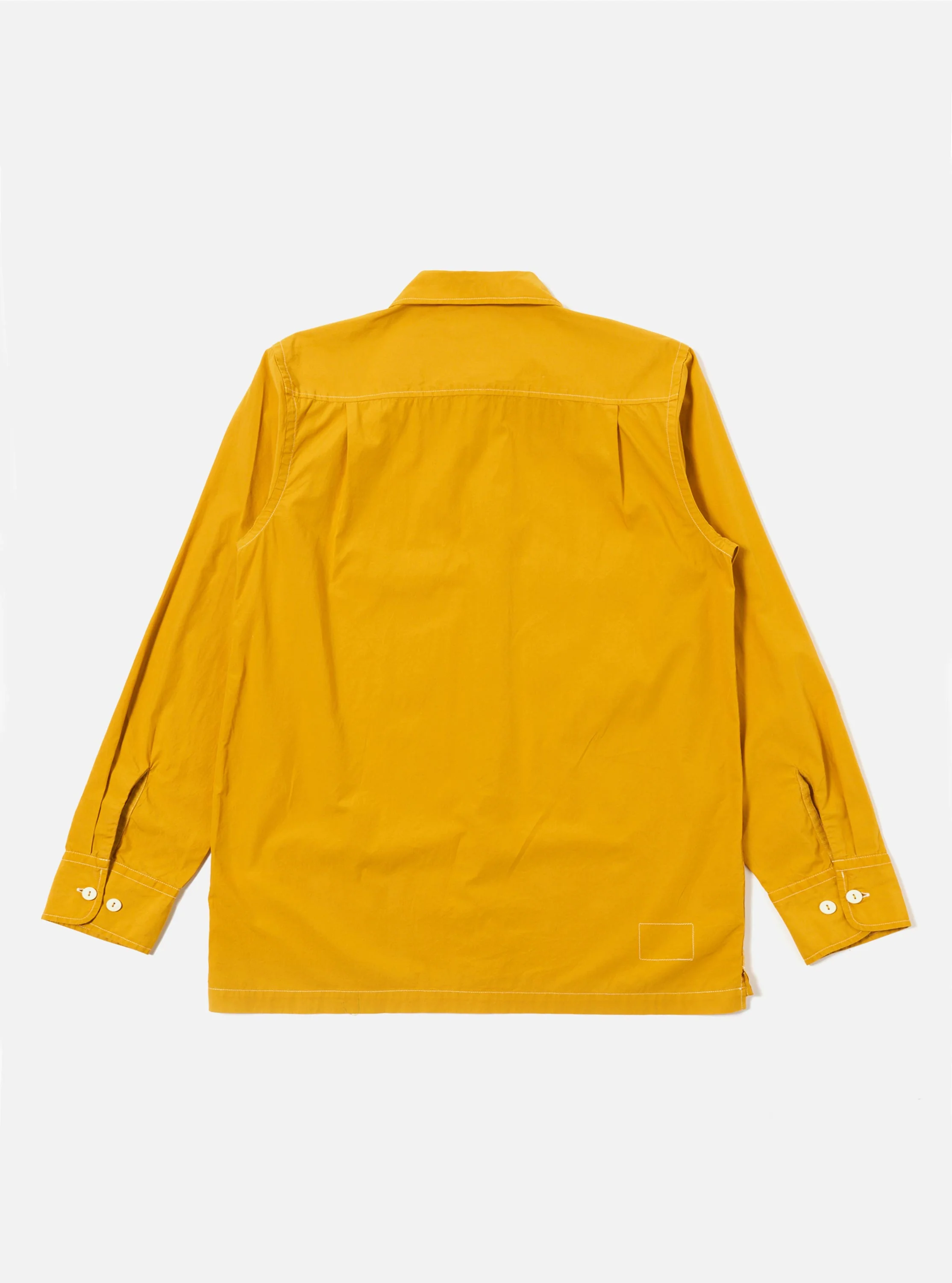 Golden Brown Organic Fine Poplin CPO Shirt - Image 5