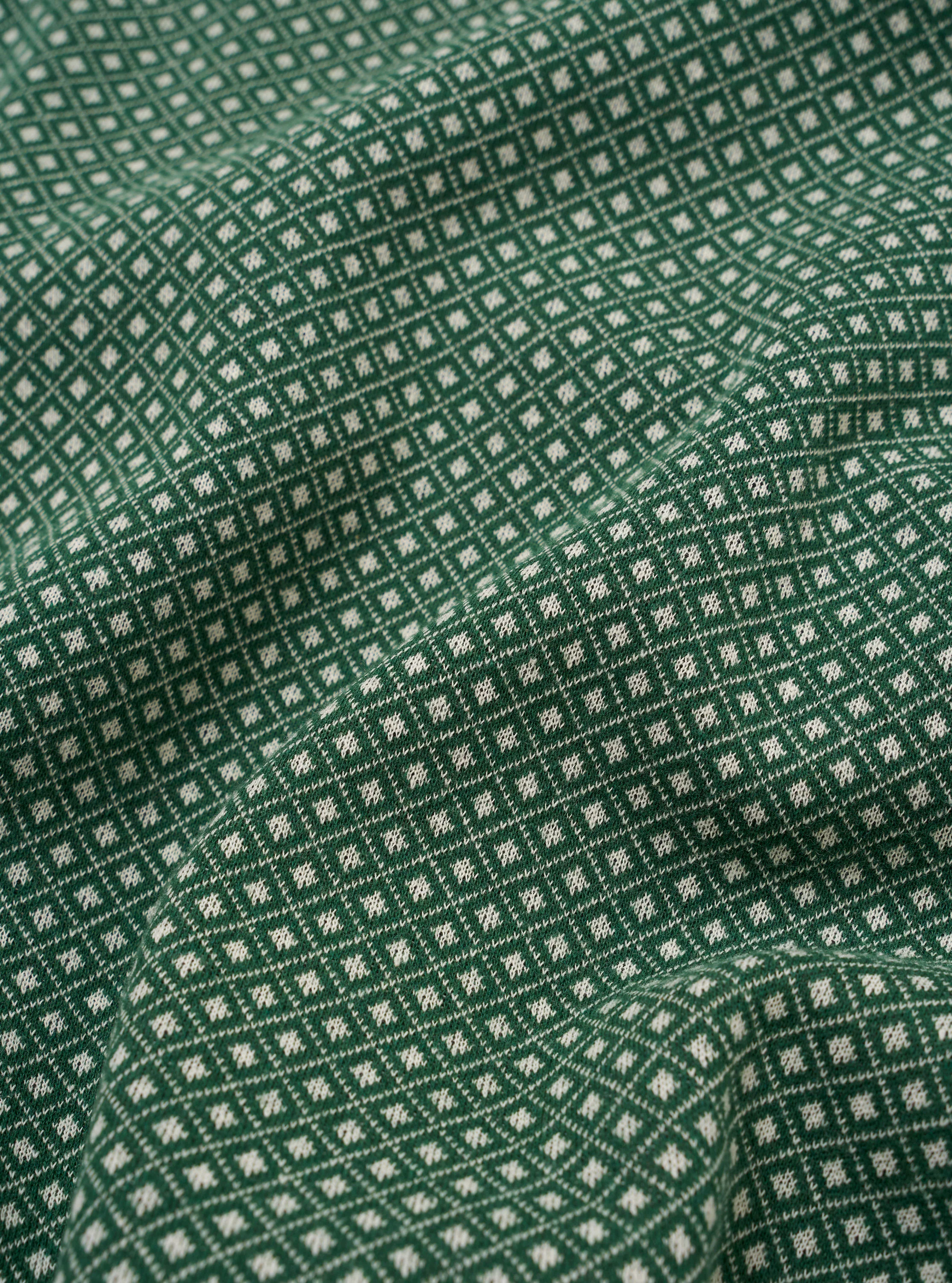 Green Argyll Jersey Sleeveless Crew - Image 4
