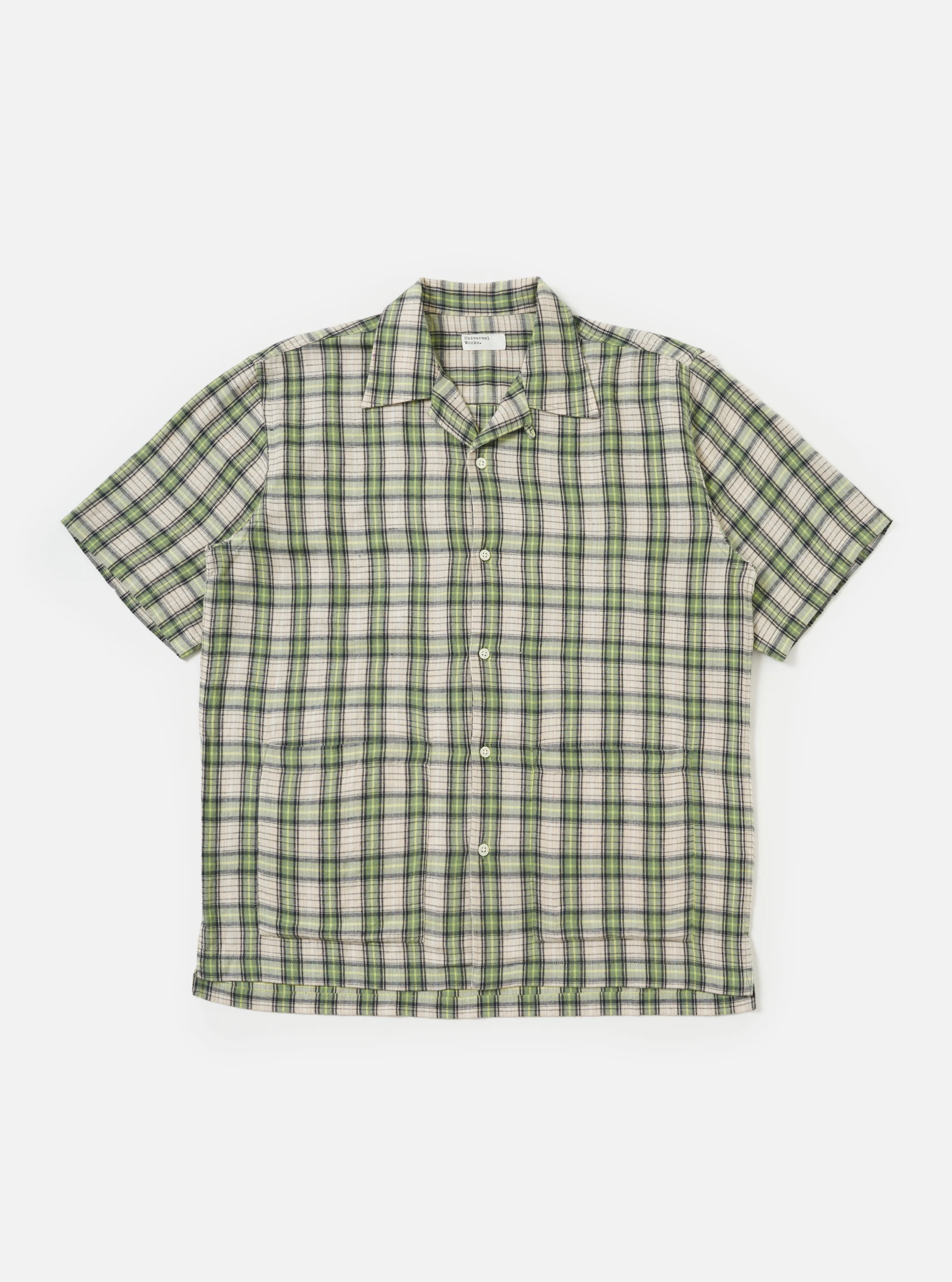 Green Busy Plaid Short Pyjama Set - Image 3