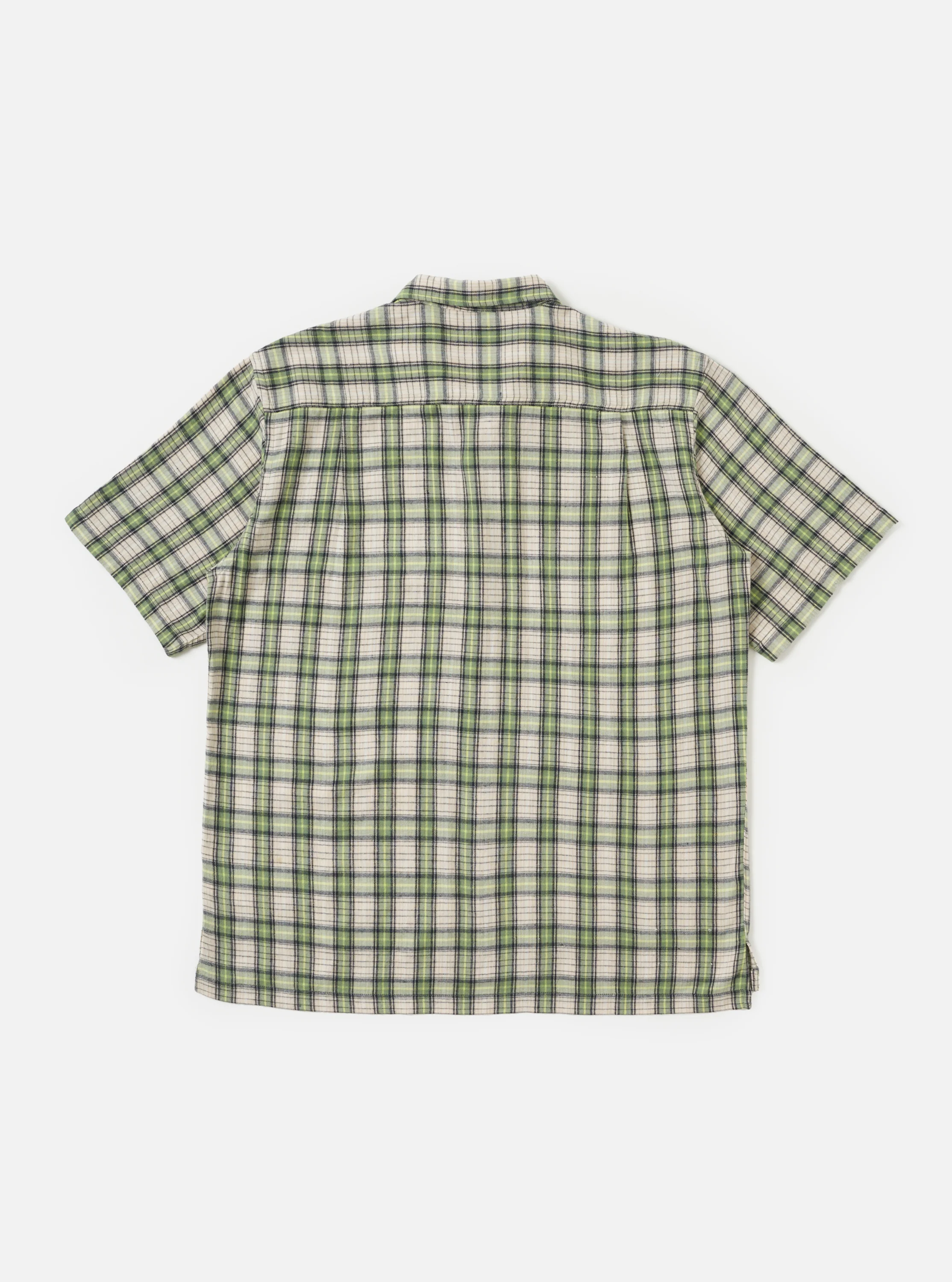Green Busy Plaid Short Pyjama Set - Image 4