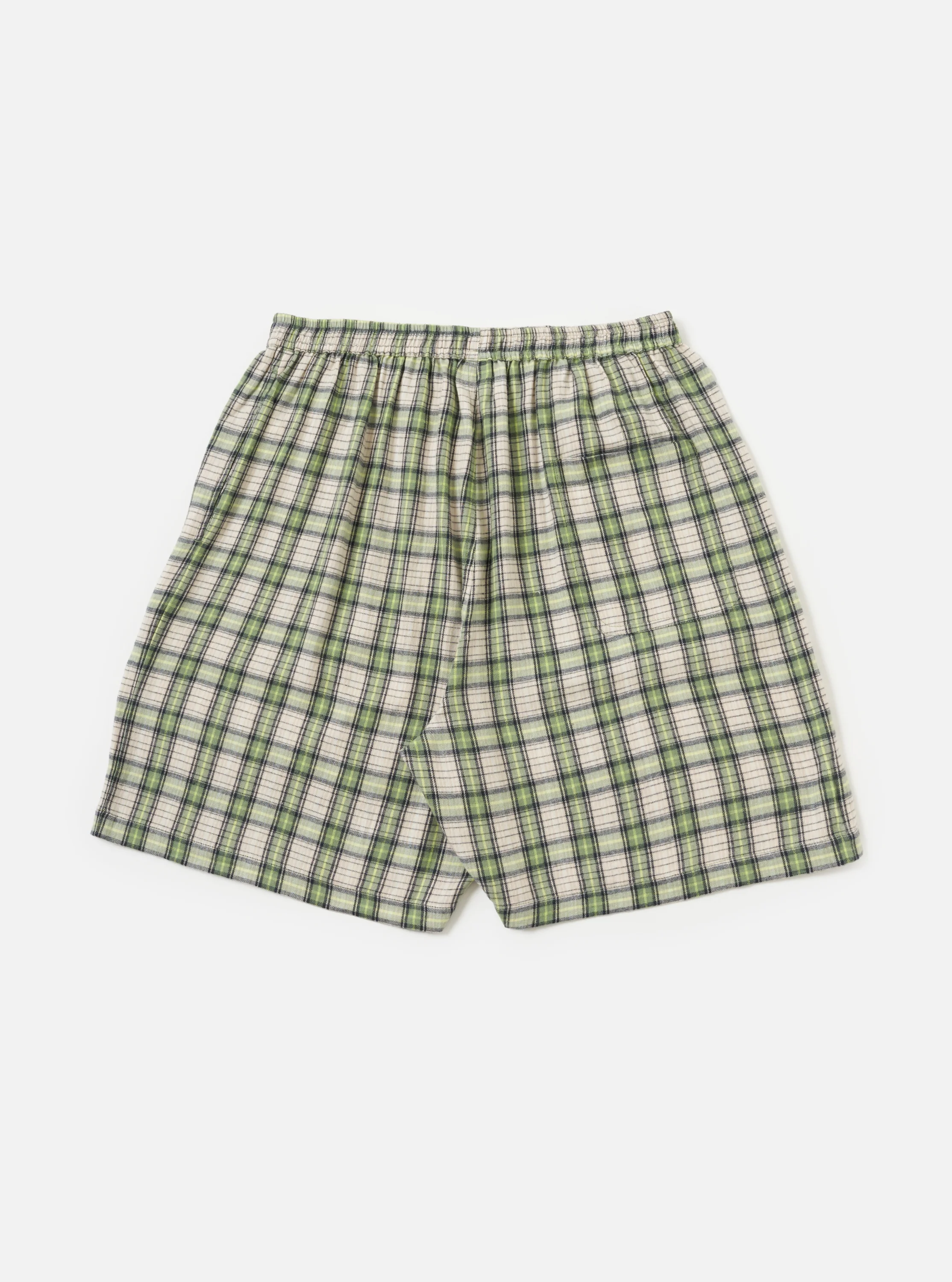 Green Busy Plaid Short Pyjama Set - Image 6