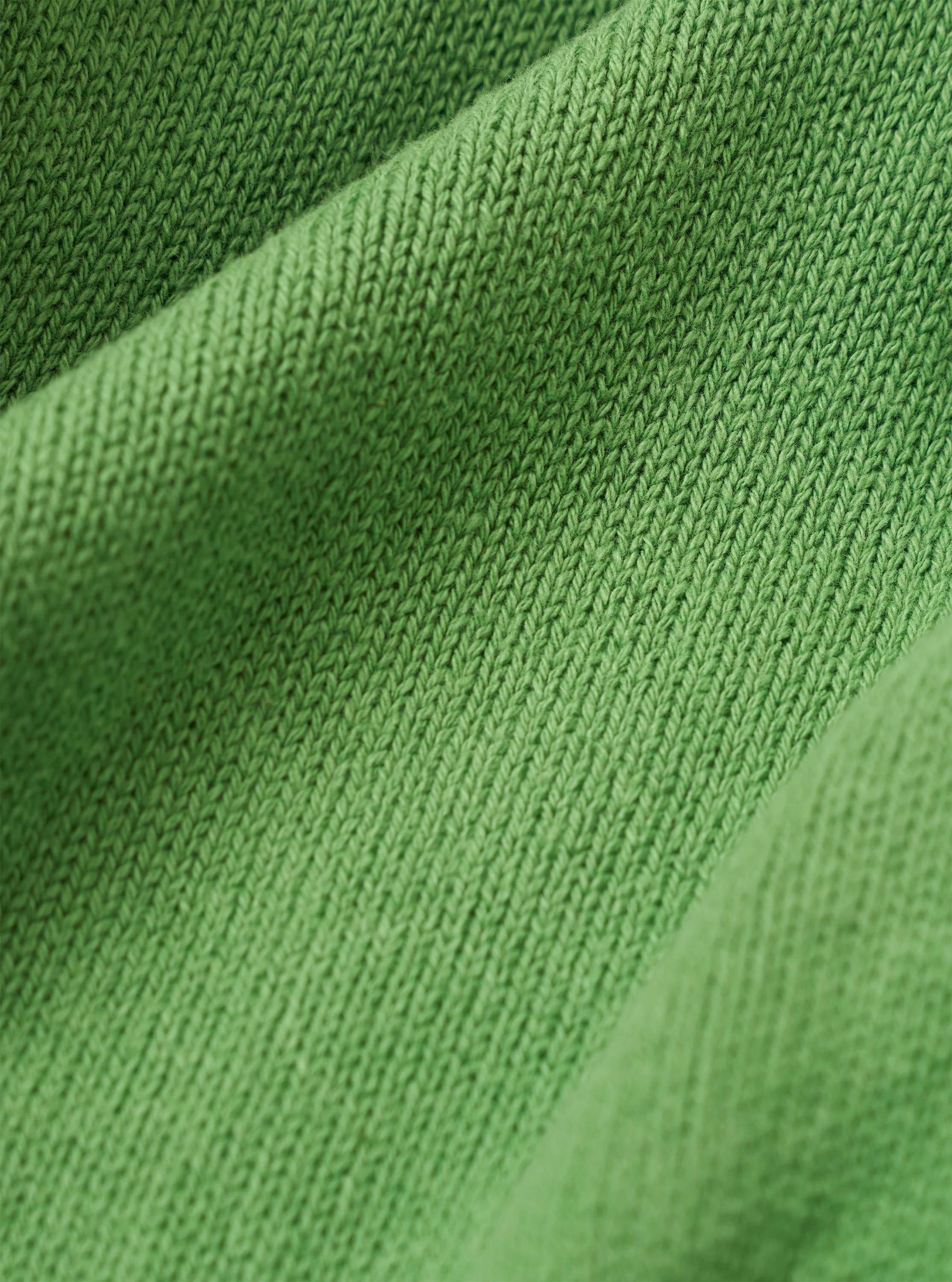 Green Eco Cotton Knit Pocket David Cardigan - Image 4