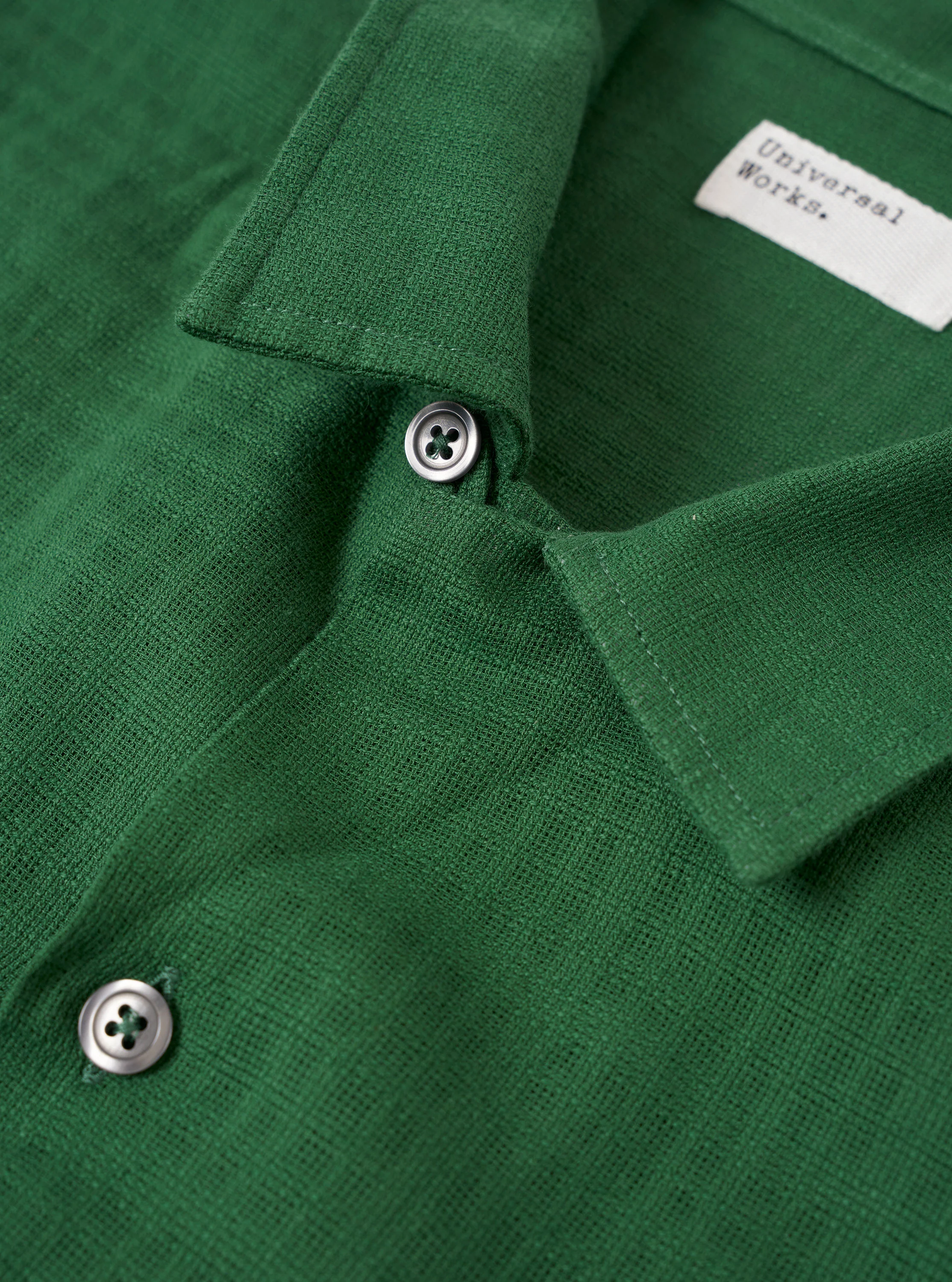 Green Letts Cotton Road Shirt - Image 6