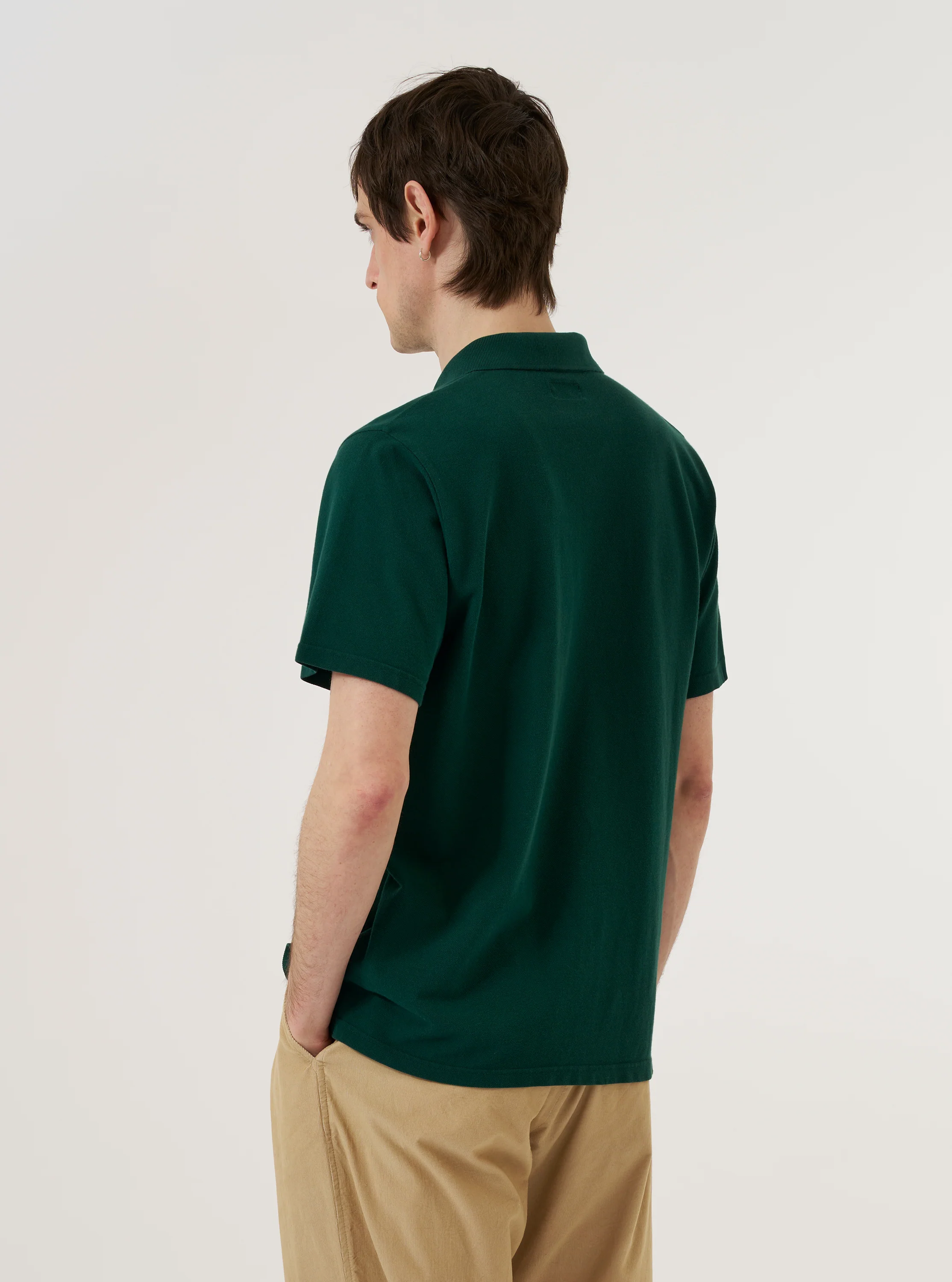 Green Piquet Vacation Polo - Image 3