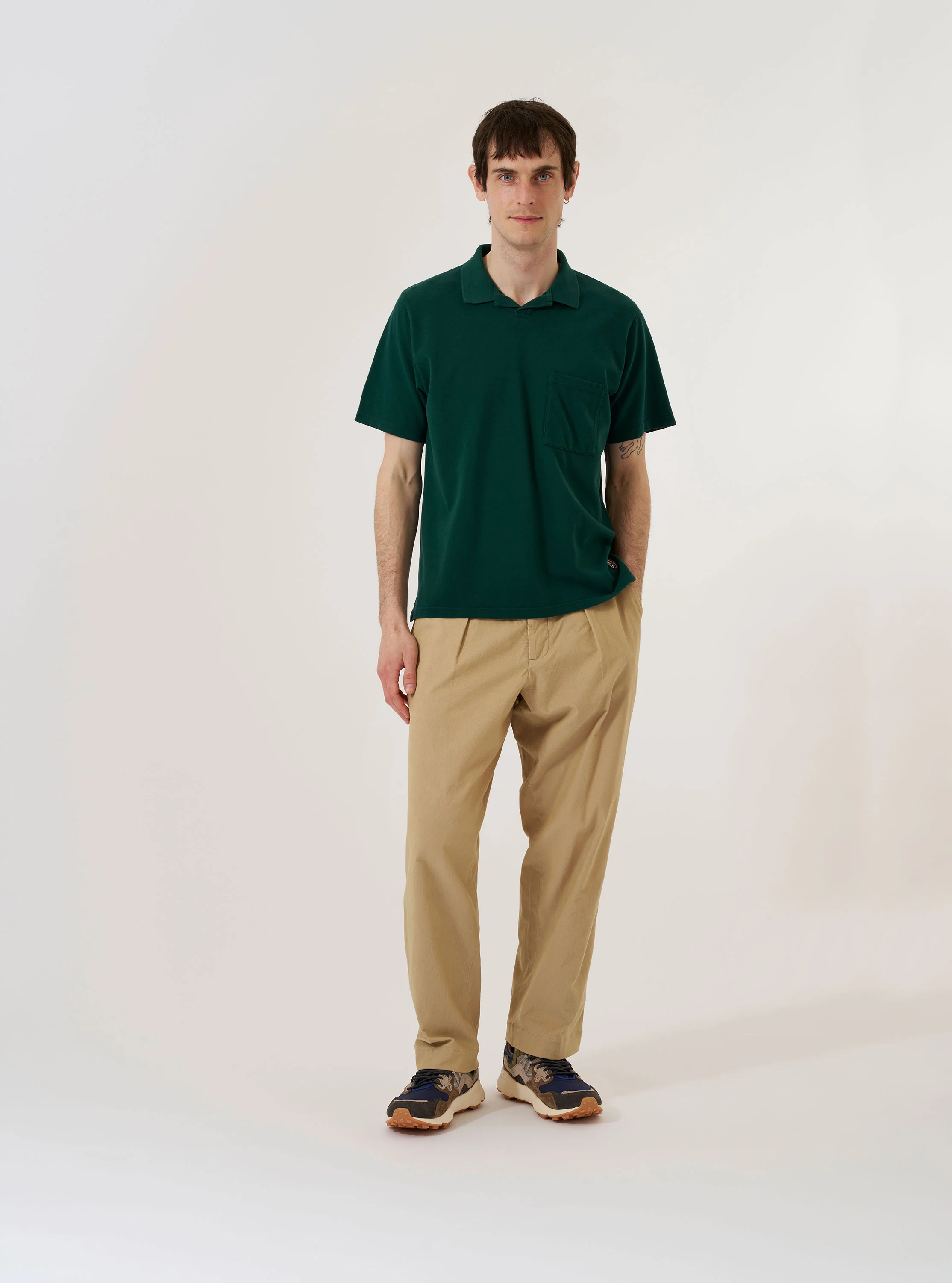 Green Piquet Vacation Polo - Image 7