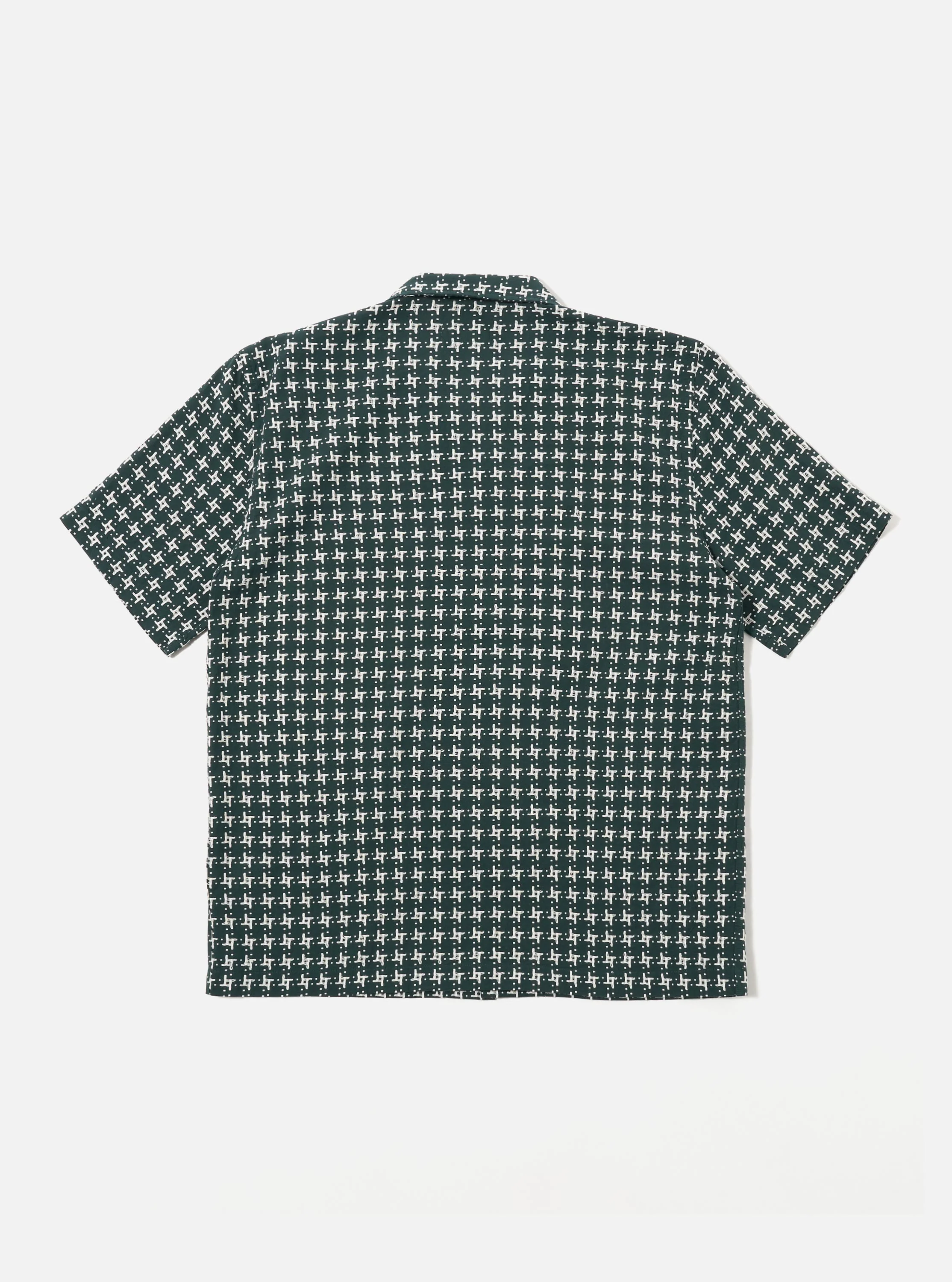 Green/White Rhodes 8 Cotton Road Shirt - Image 5