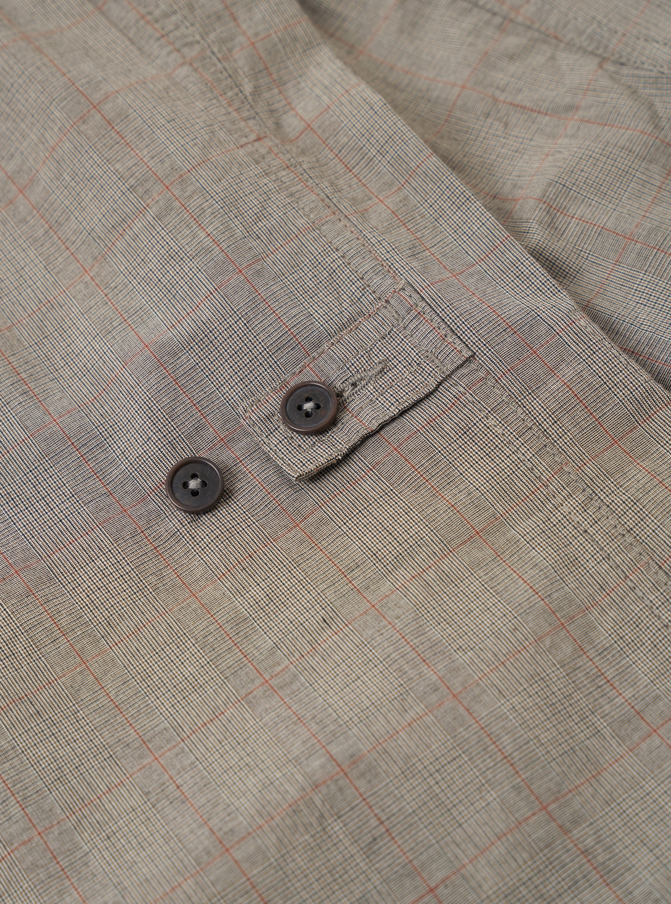 Grey Brown Wales Glen Check Barra Jacket - Image 7