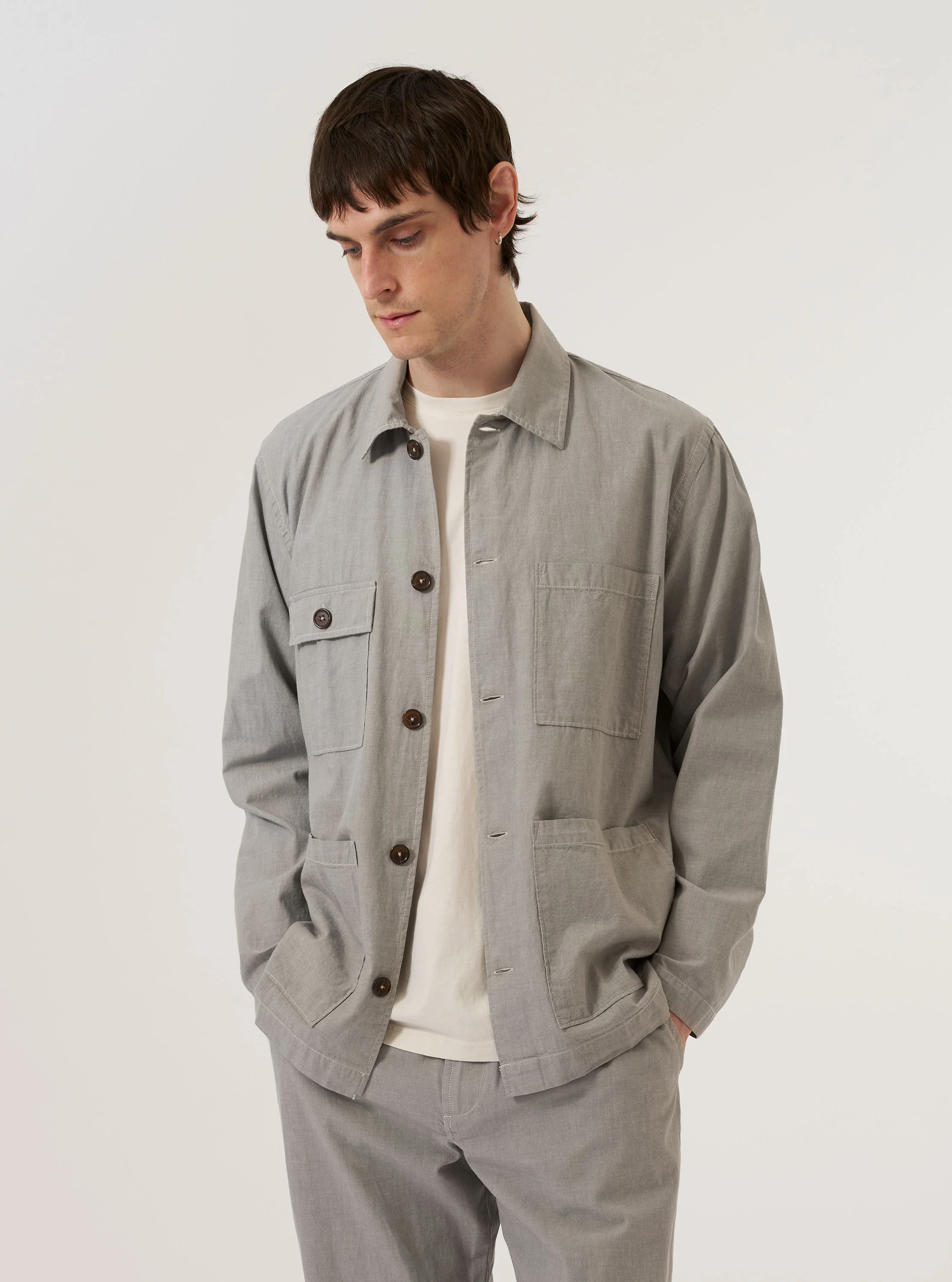 Grey Izumi Cotton Dockside - Image 2