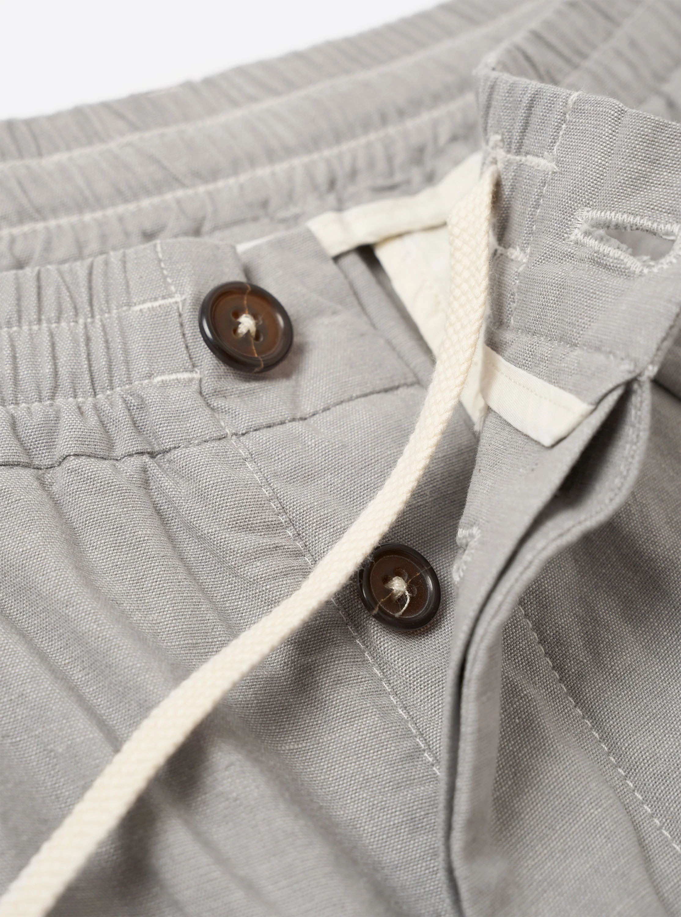Grey Izumi Cotton Oxford Pant - Image 6