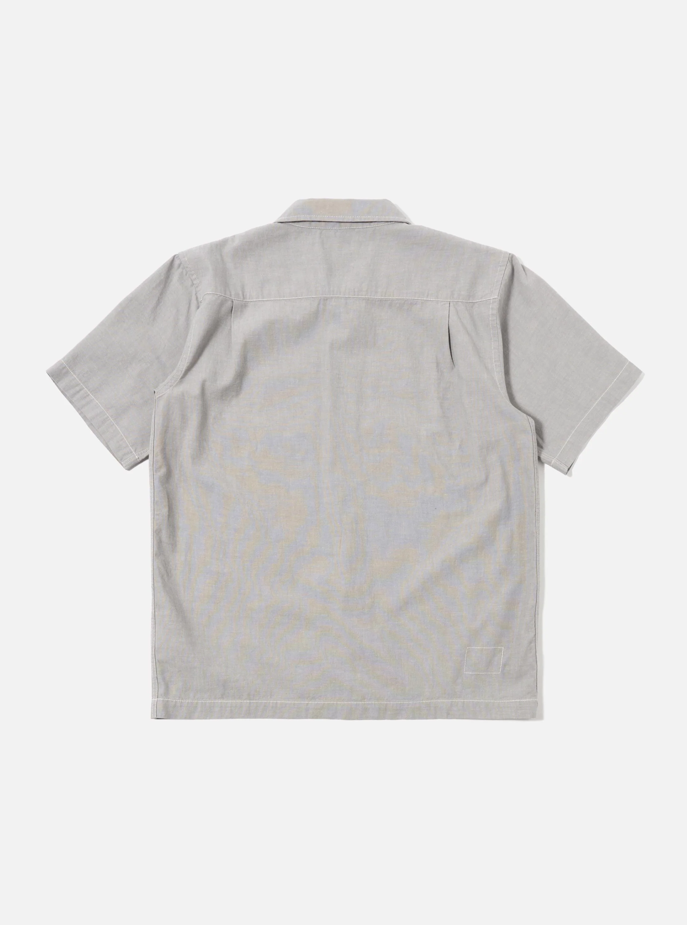 Grey Izumi Cotton S/S Fatigue Shirt - Image 5