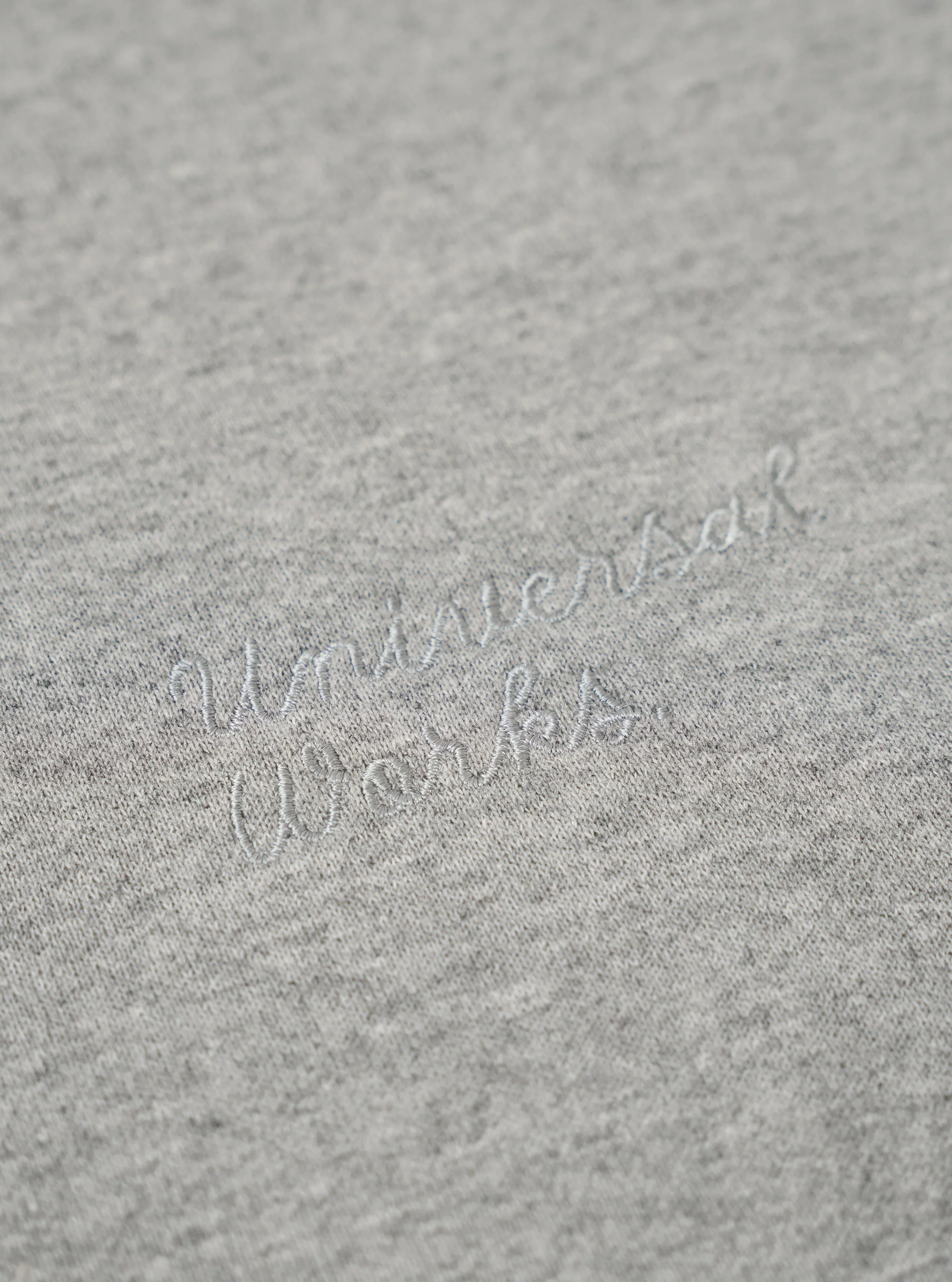 Grey Marl Recycled Cotton Blend Jersey Loose Sweatshirt - Image 5