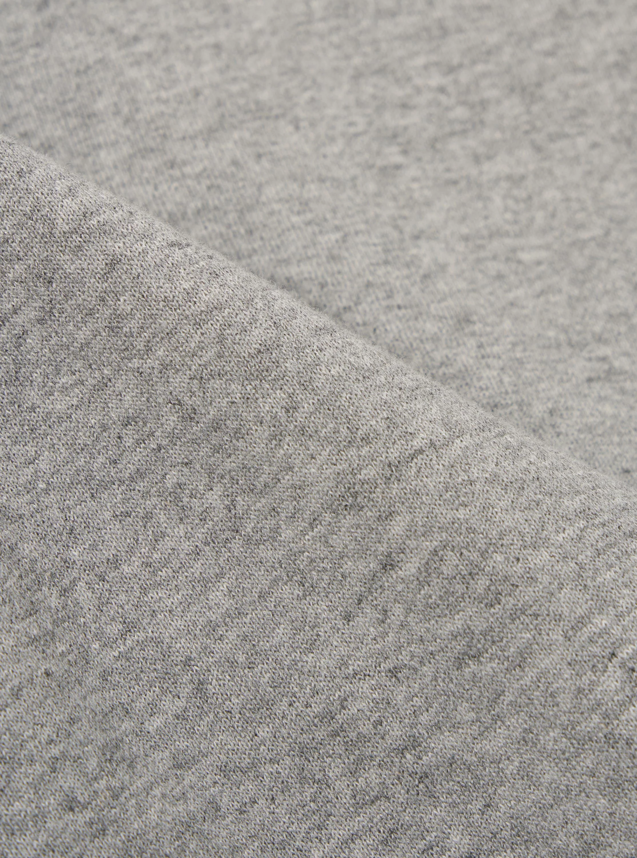 Grey Marl Recycled Cotton Blend Jersey Tyler Jacket - Image 4