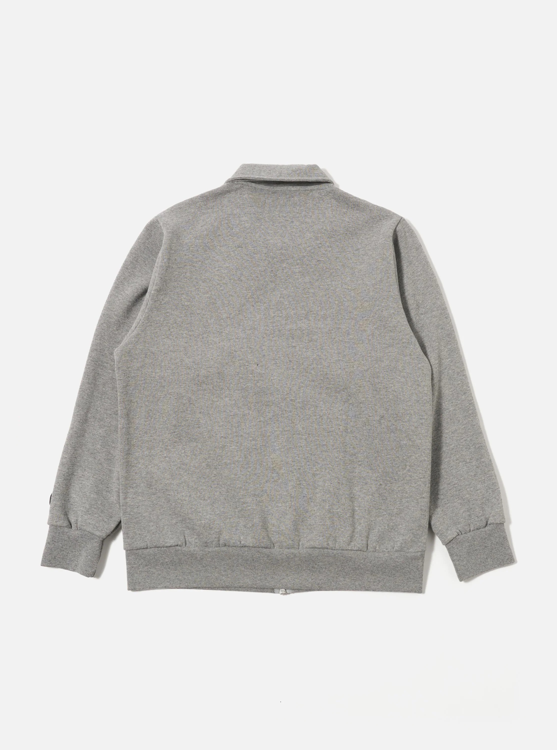 Grey Marl Recycled Cotton Blend Jersey Tyler Jacket - Image 5