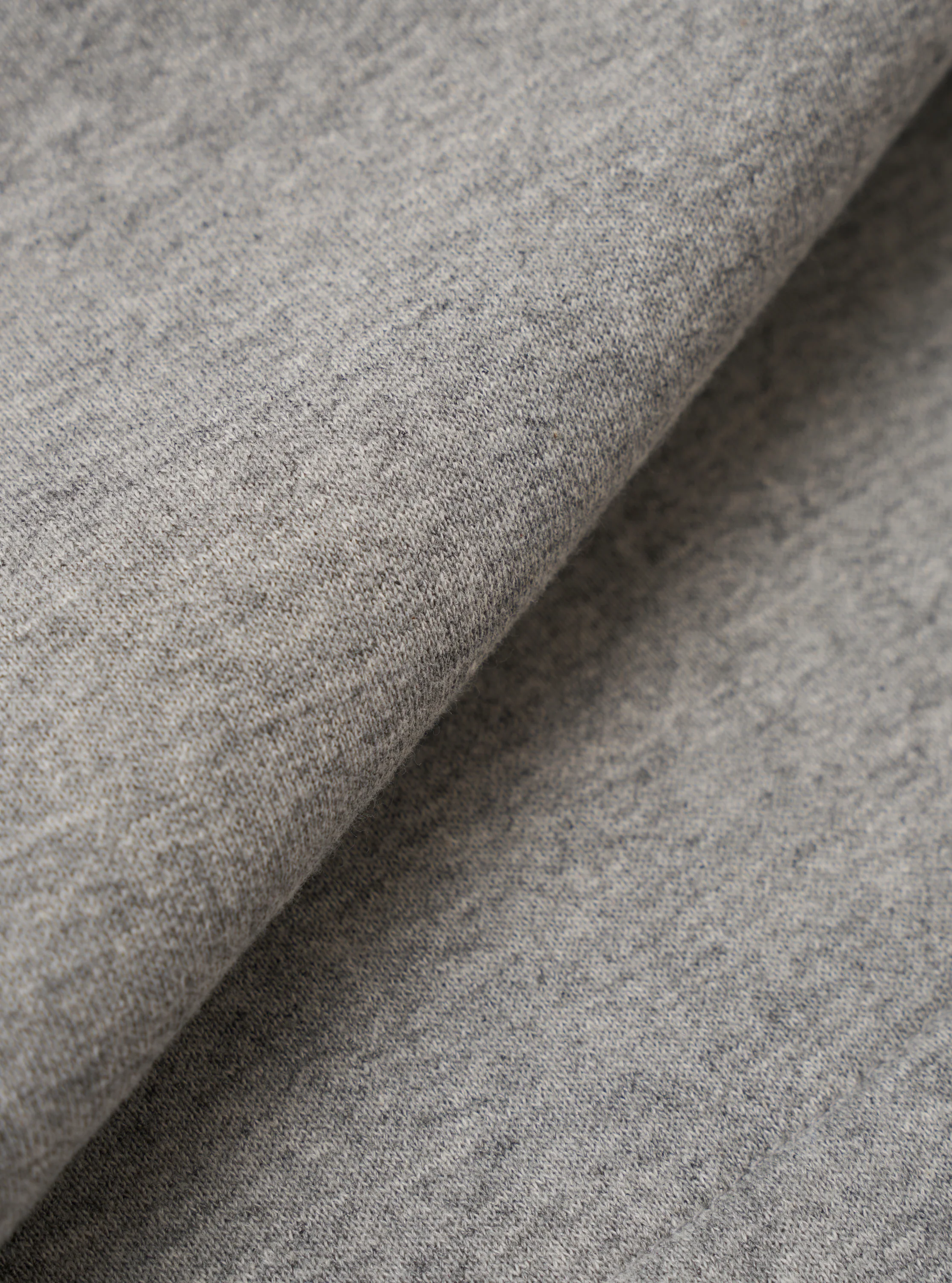 Grey Marl Recycled Cotton Blend Jersey Vacation Short - Image 4