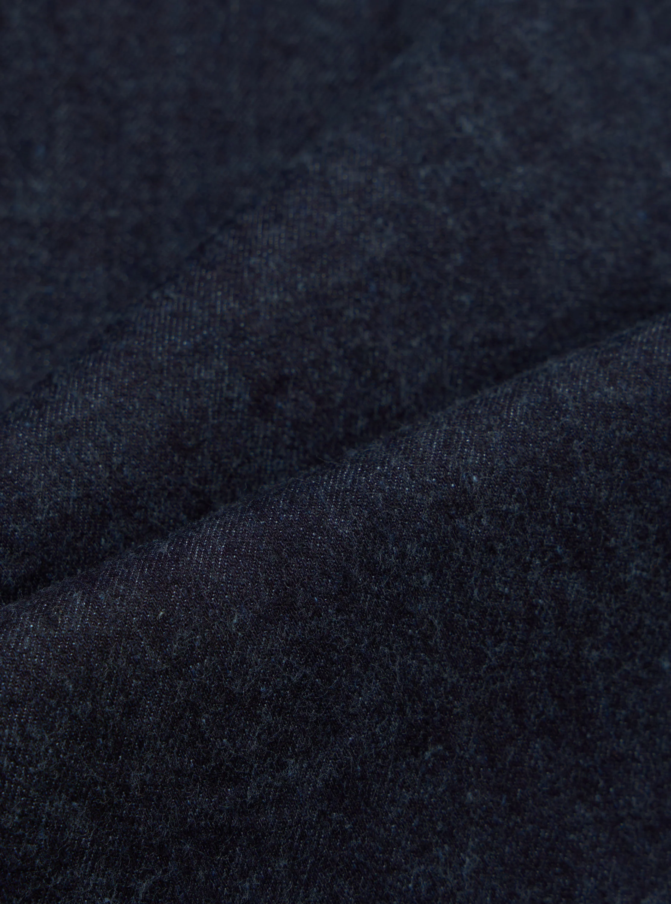Indigo Brushed Denim Oxford Pant - Image 4