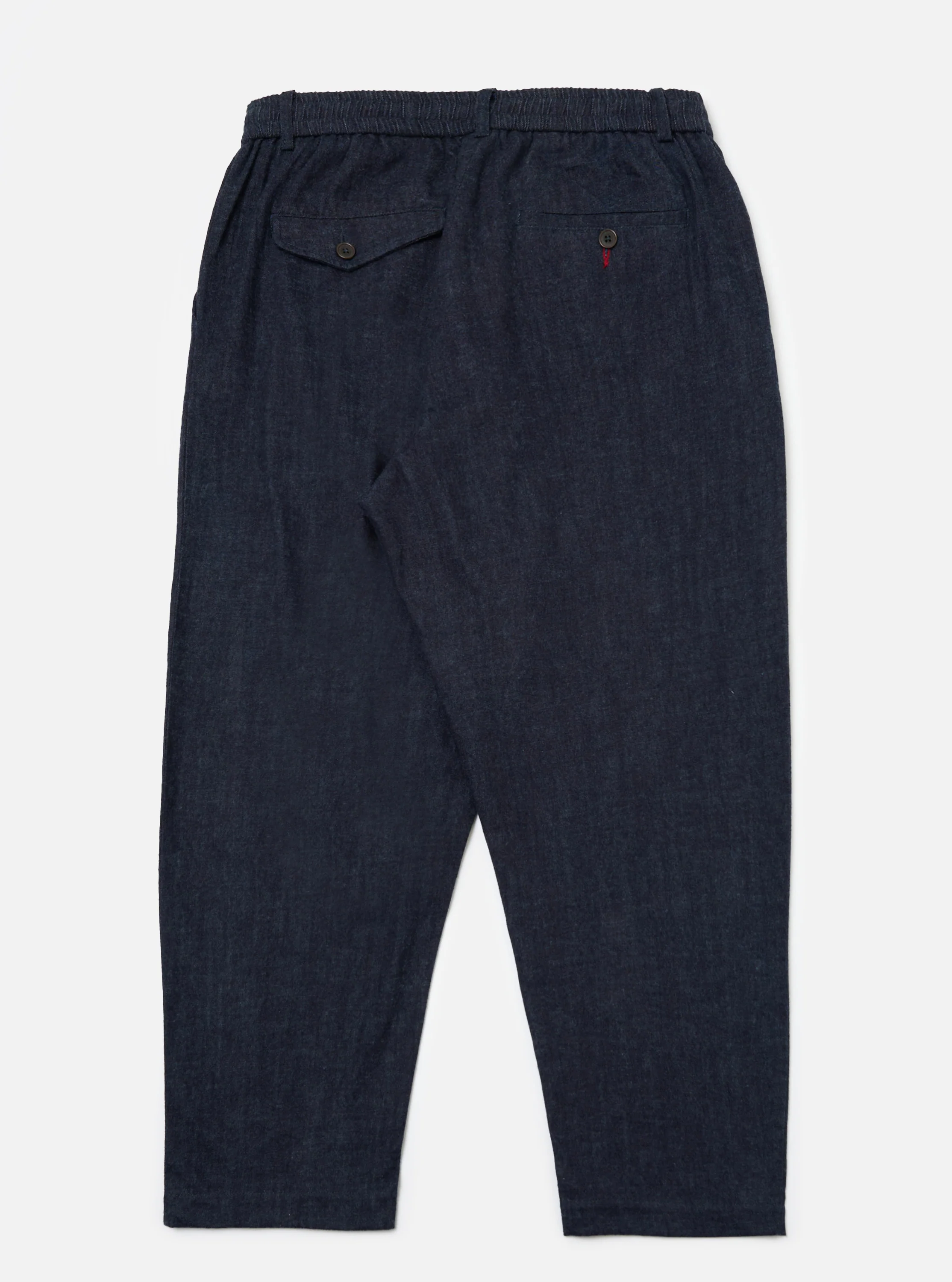 Indigo Brushed Denim Oxford Pant - Image 5