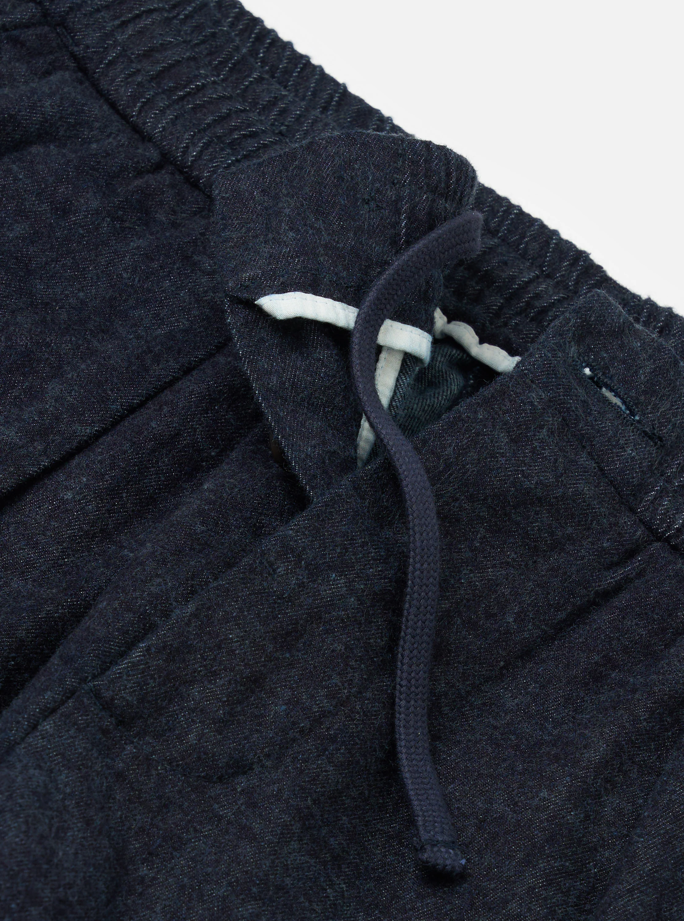 Indigo Brushed Denim Oxford Pant - Image 6