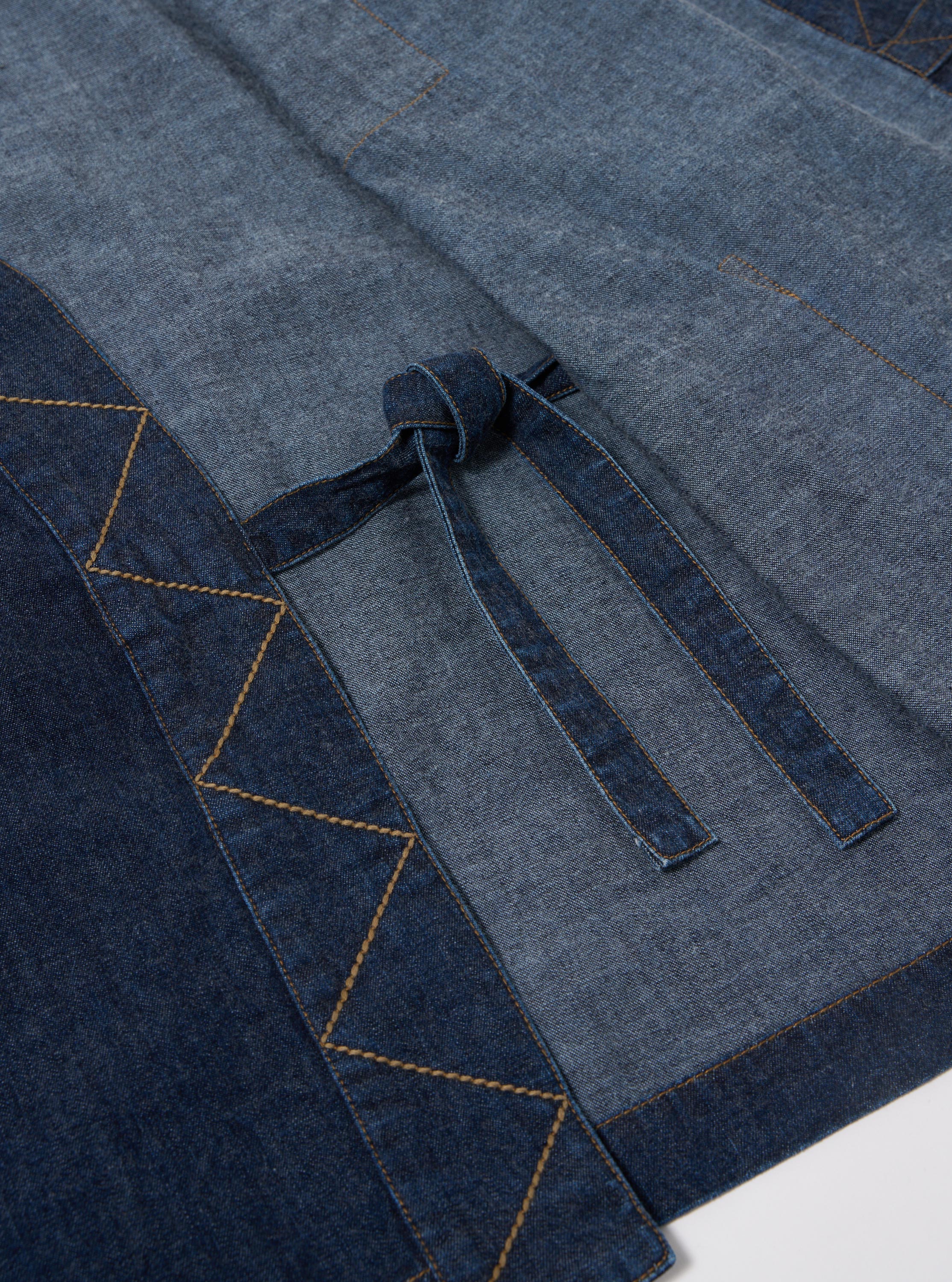 Indigo Kaihara LT WT Denim Kyoto Work Jacket - Image 8