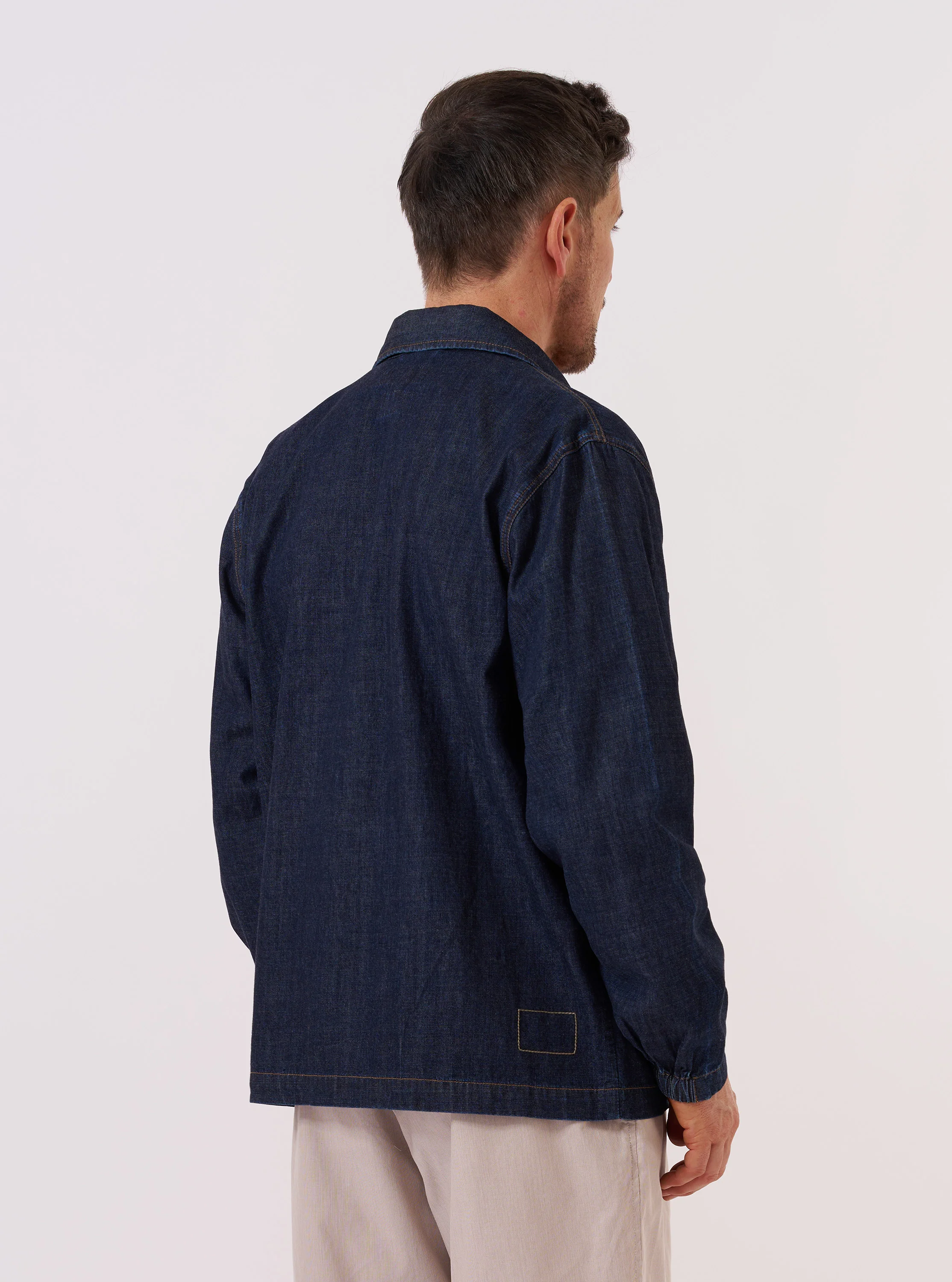 Indigo Kaihara LT WT Denim Labour Jacket - Image 3