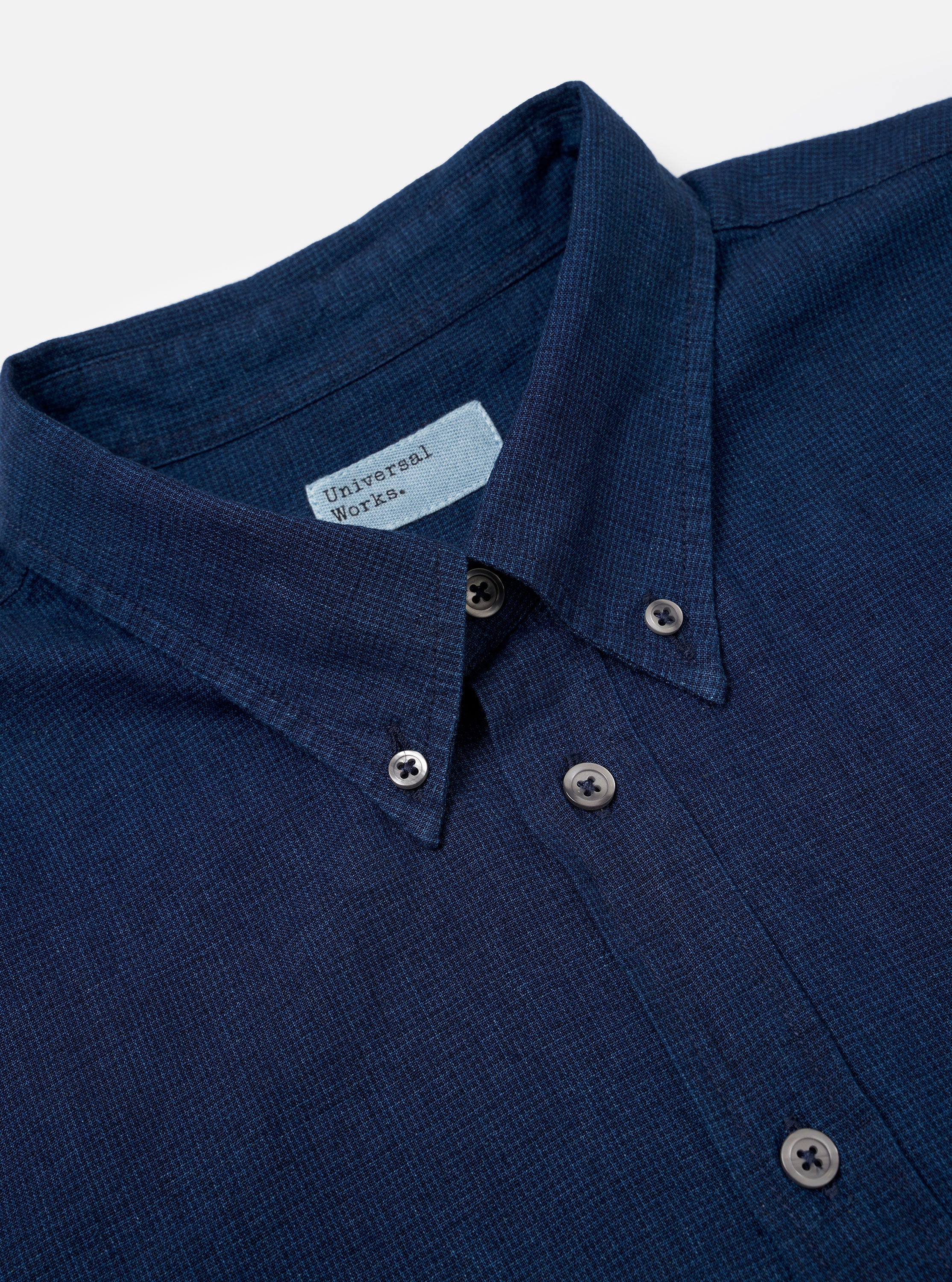 Indigo Lincot Denim Lazy Day Shirt - Image 6
